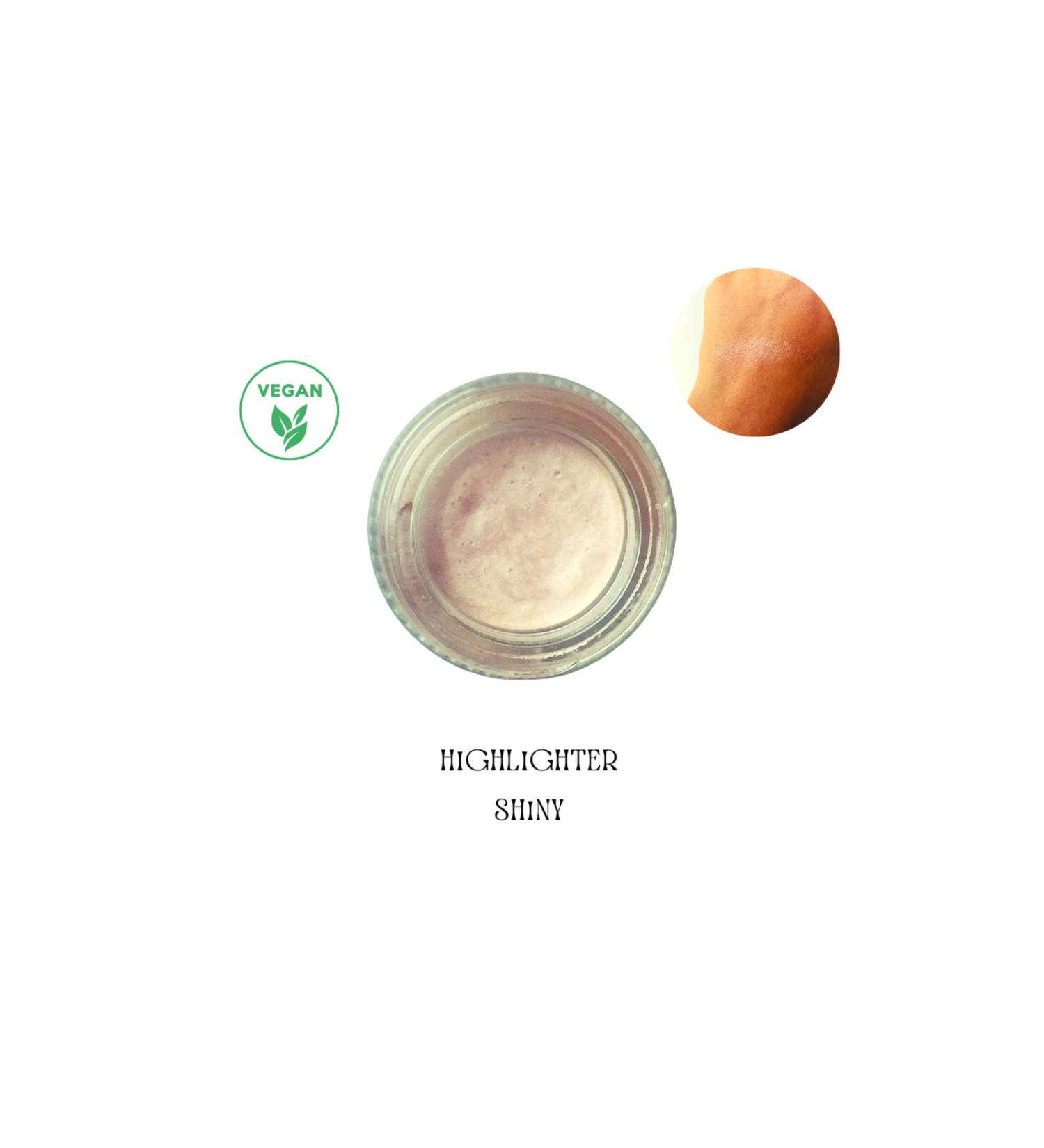 Mabinu Cosmetic Cream Highlighter Illuminating Shiny - Light Pink
