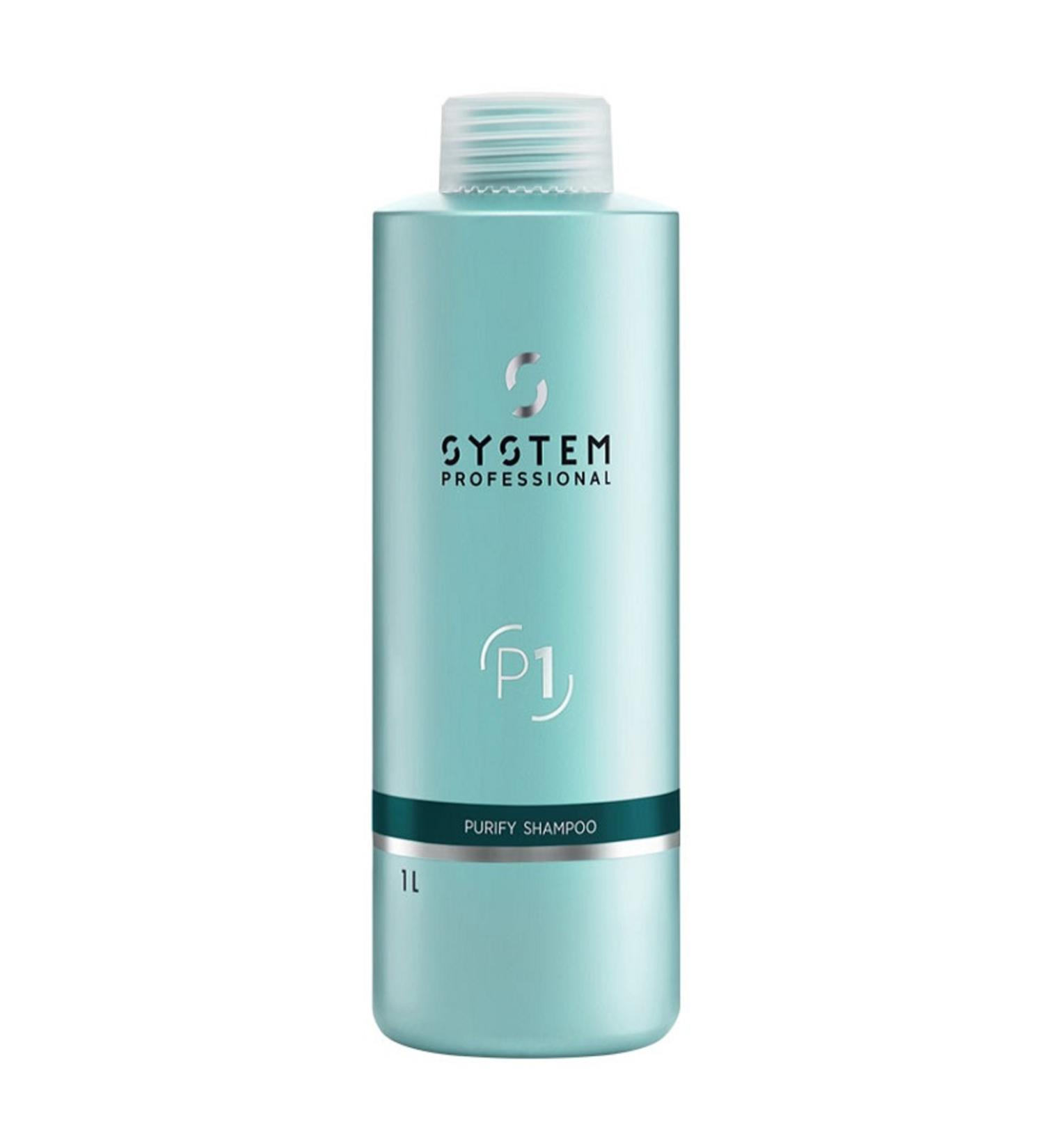 wella Professionals System Professional Purify P1 Purifying Shampoo for Dandruff and Oily Hair 1000 ML