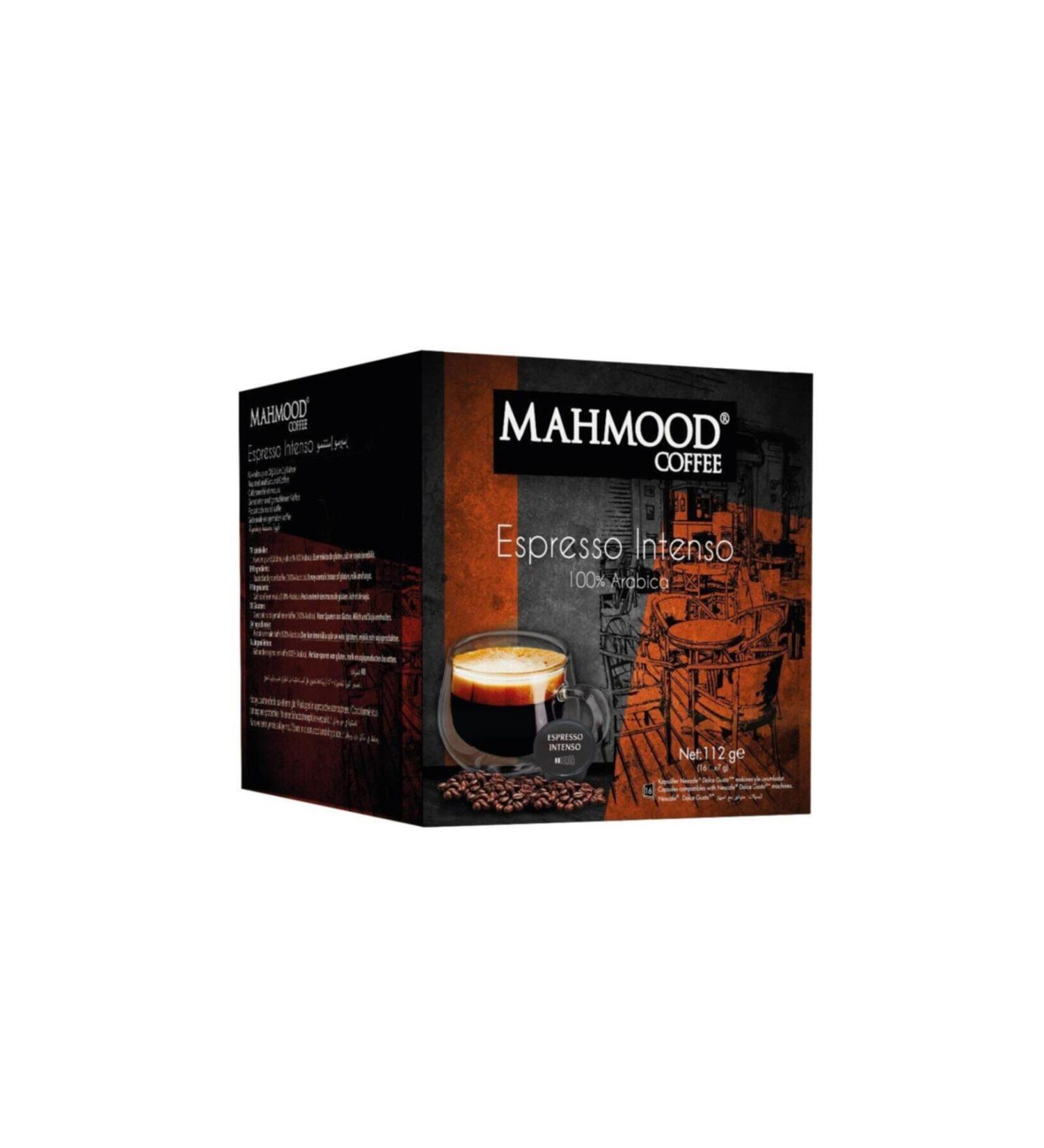 Mahmood Coffee Dolce Gusto Espresso Capsule Coffee 16 Pieces X 7 Gr - Buy Online on GoSupps.com