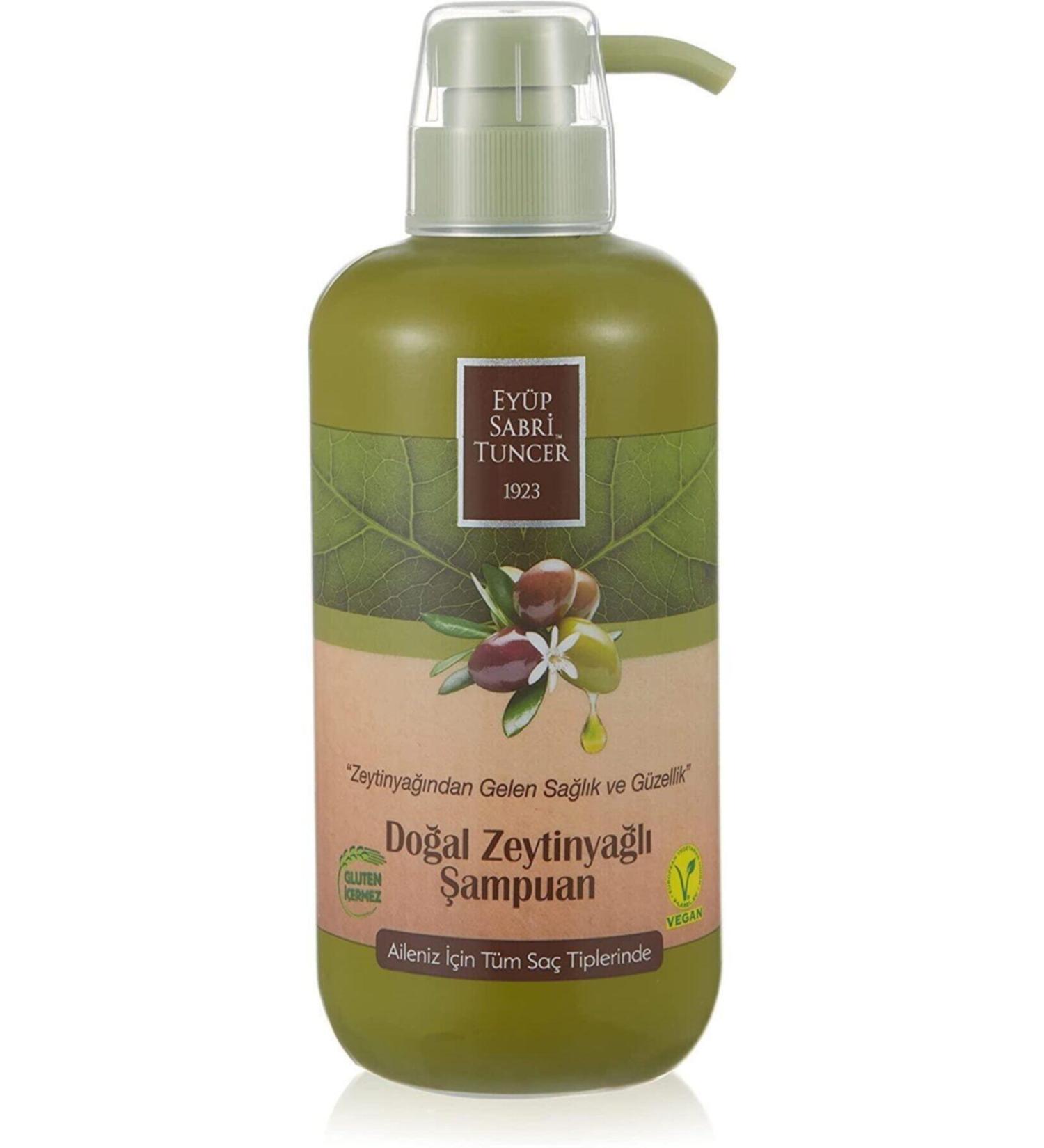Ey p Sabri Natural Olive Oil Shampoo 600 ml Pet Bottle
