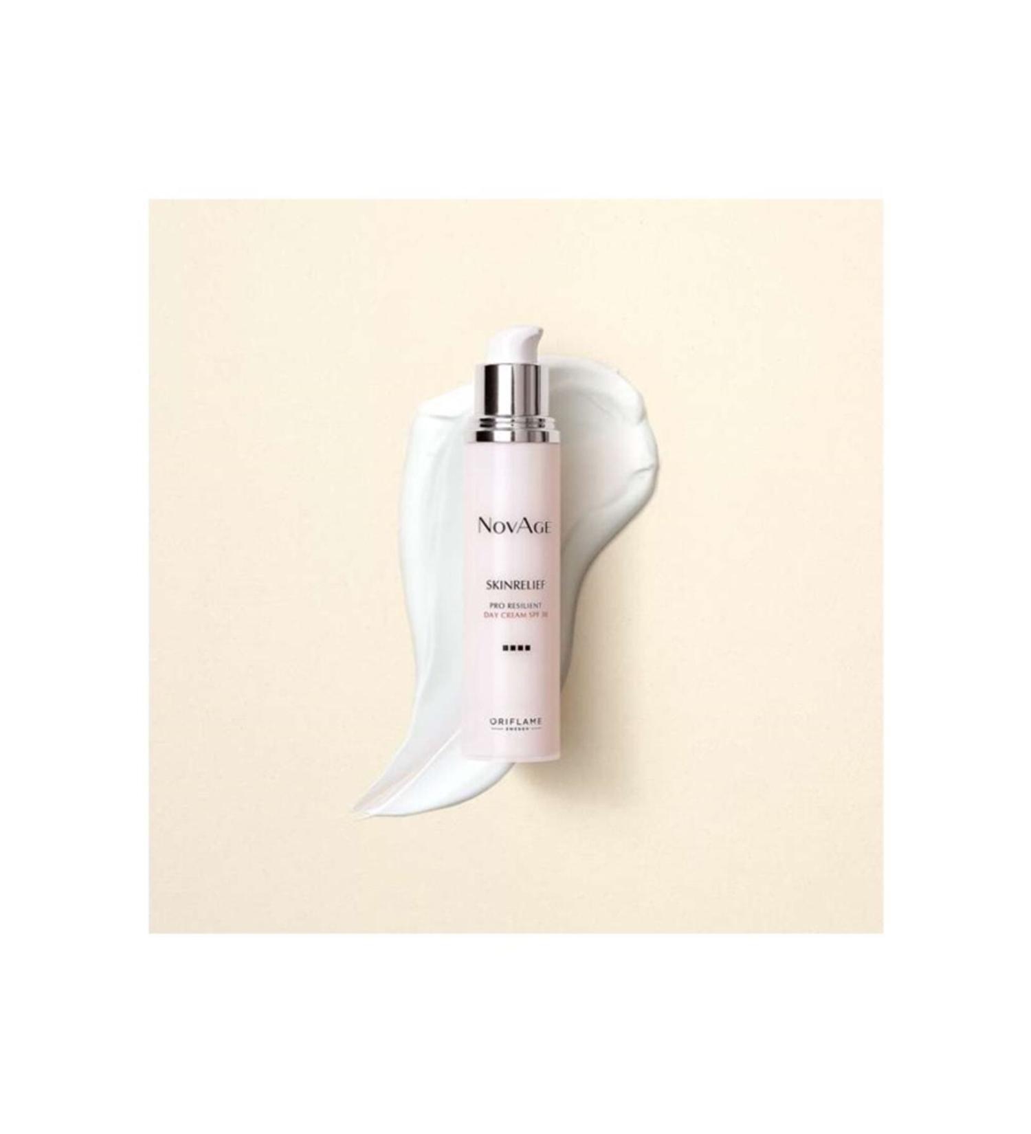 Oriflame Novage Skinrelief Fine Lines and Wrinkle Reducing Ph Balanced Day Cream 30 Spf - Buy Online on GoSupps.com