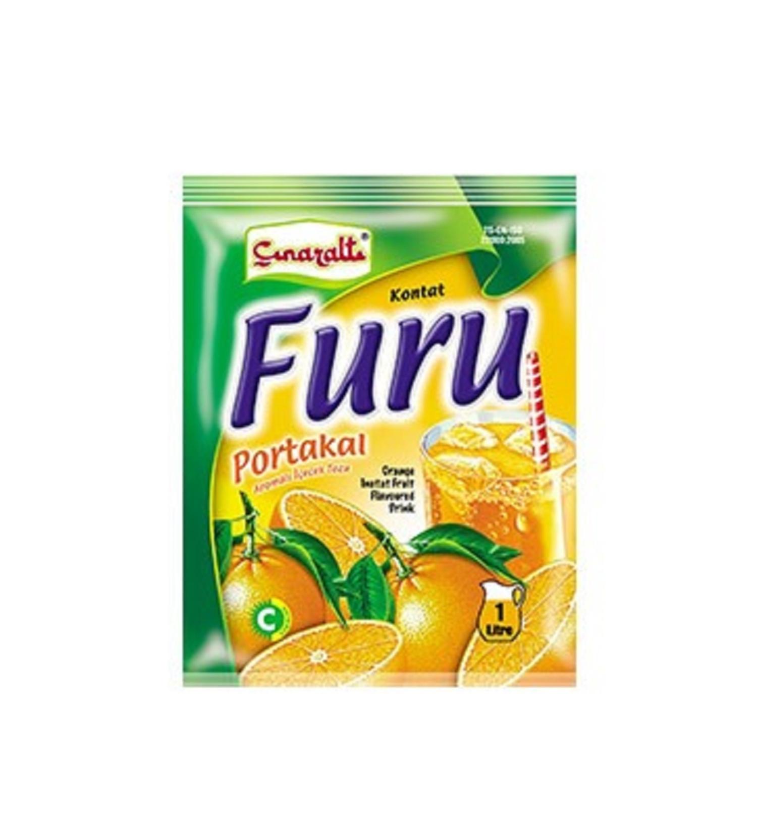 naralt INARALTI FURU ORANGE FLAVORED DRINK POWDER 30 GR x 24 PIECES