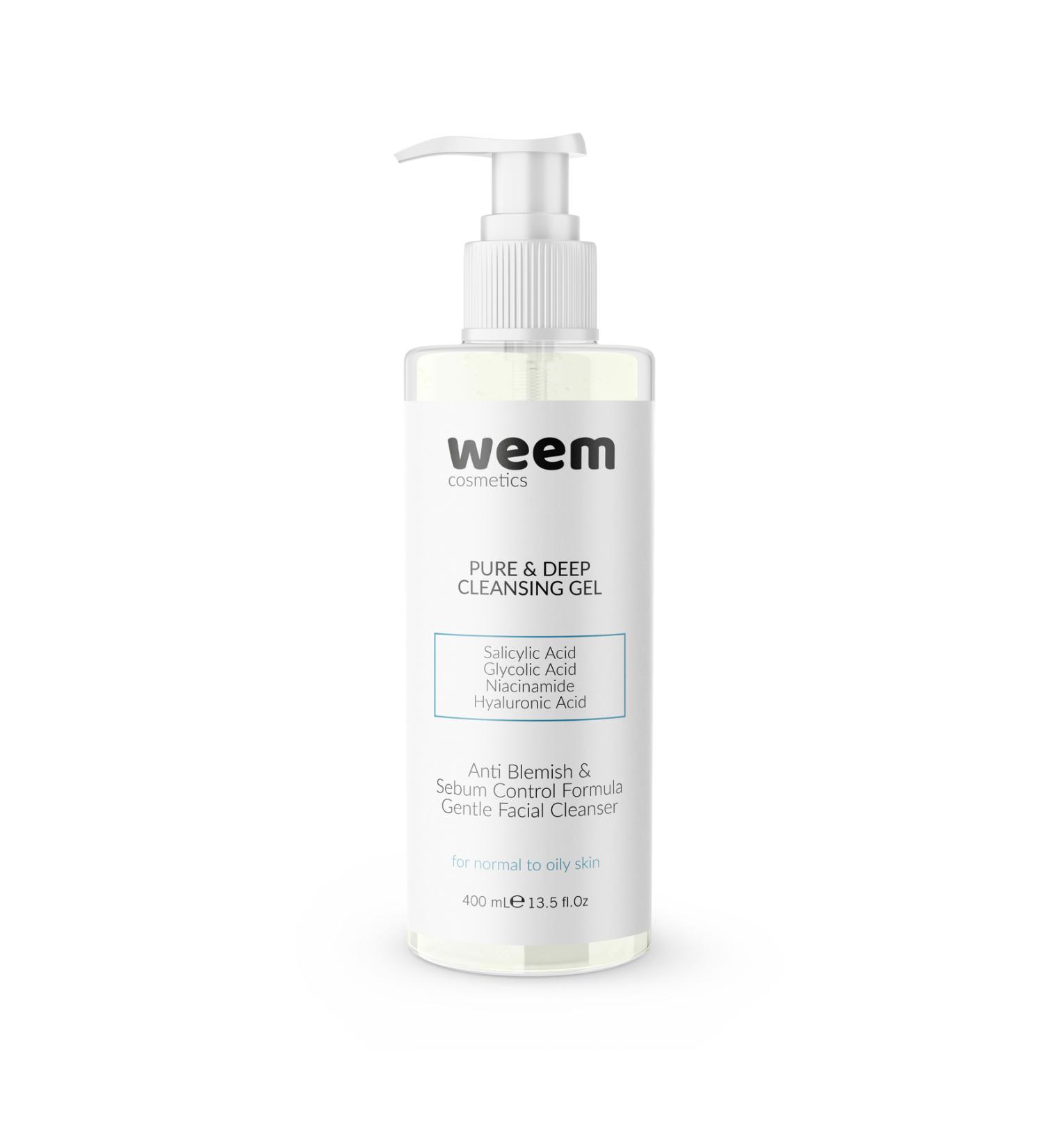 weem Purifying and Refreshing Anti-Blackhead and Anti-Acne Facial Cleansing Gel