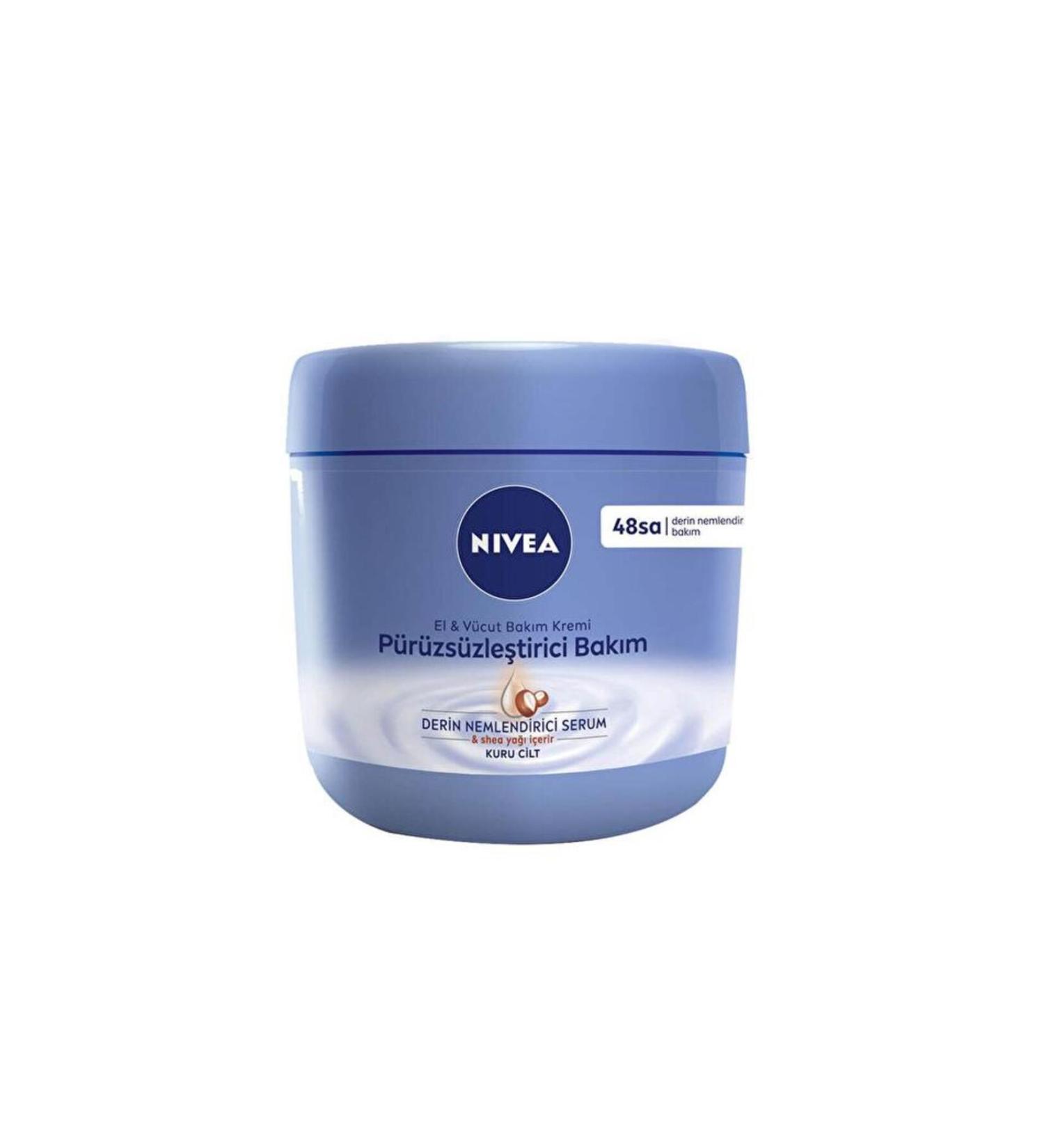 NIVEA Hand and Body Care Cream Smoothing 400 ml