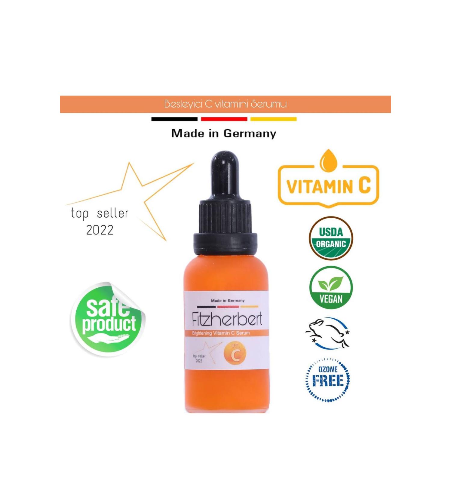 Fitzherbert Vitamin C Nourishing Skin Care Serum - Buy Online on GoSupps.com