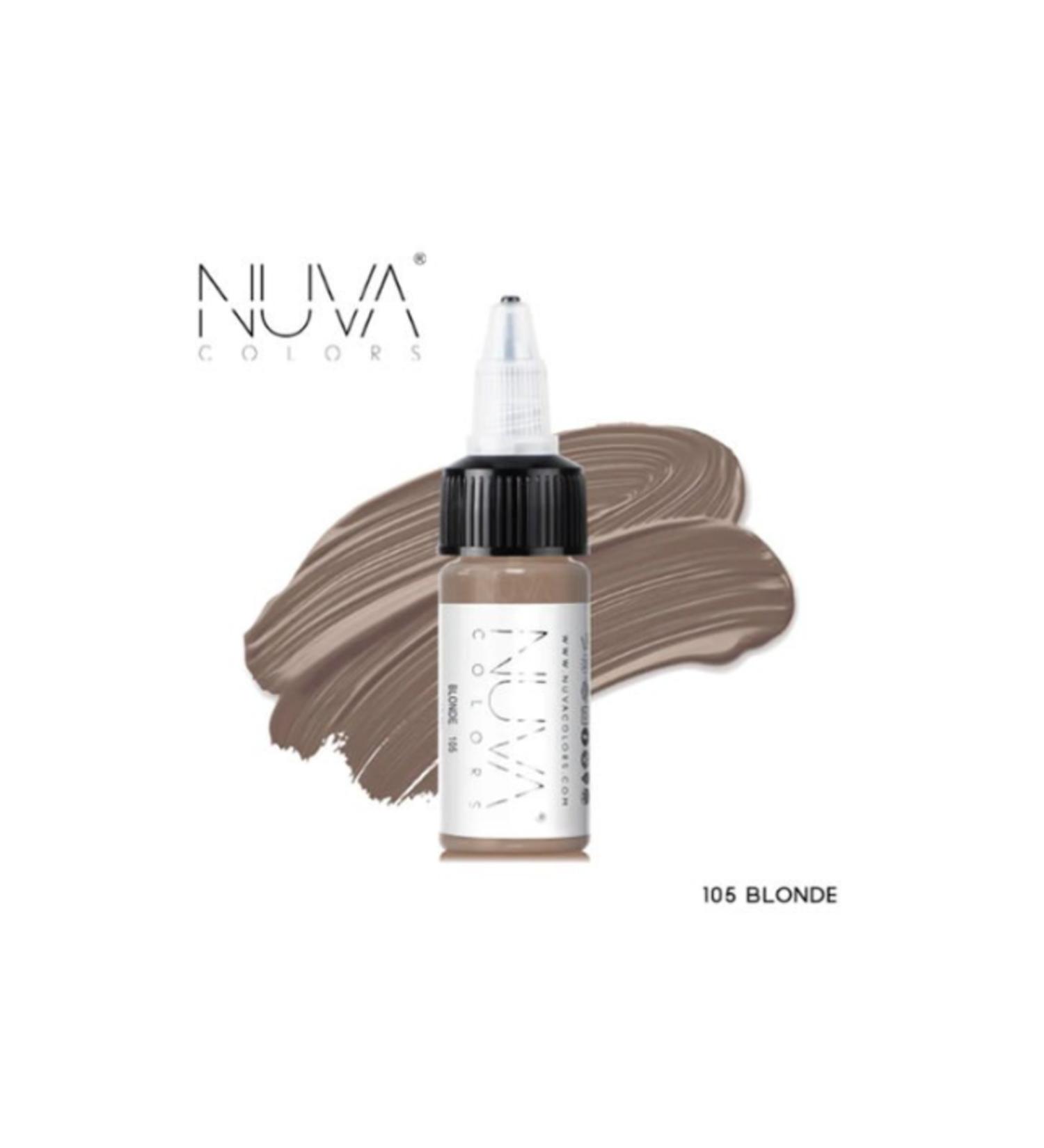 nuva colors blonde eyebrow dye 15 ml