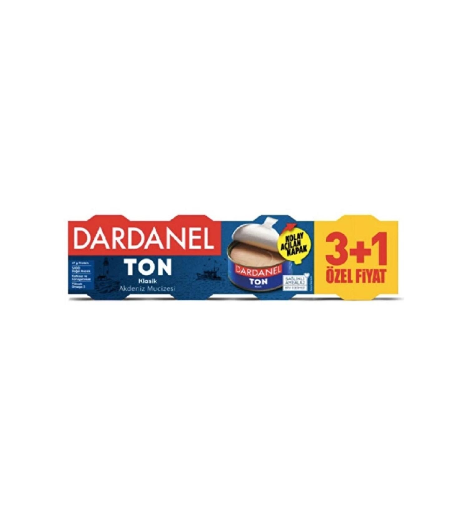Dardanel 2-Piece Dardanel Tuna 4X75 GR