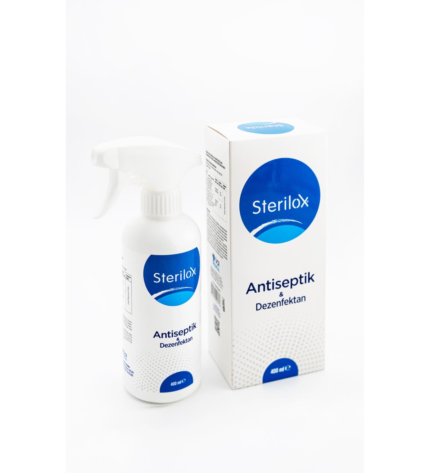 Sterilox Antiseptic & Disinfectant Wound Cleaning and Care Solution (HYPOCHLOROUS) 400 ml