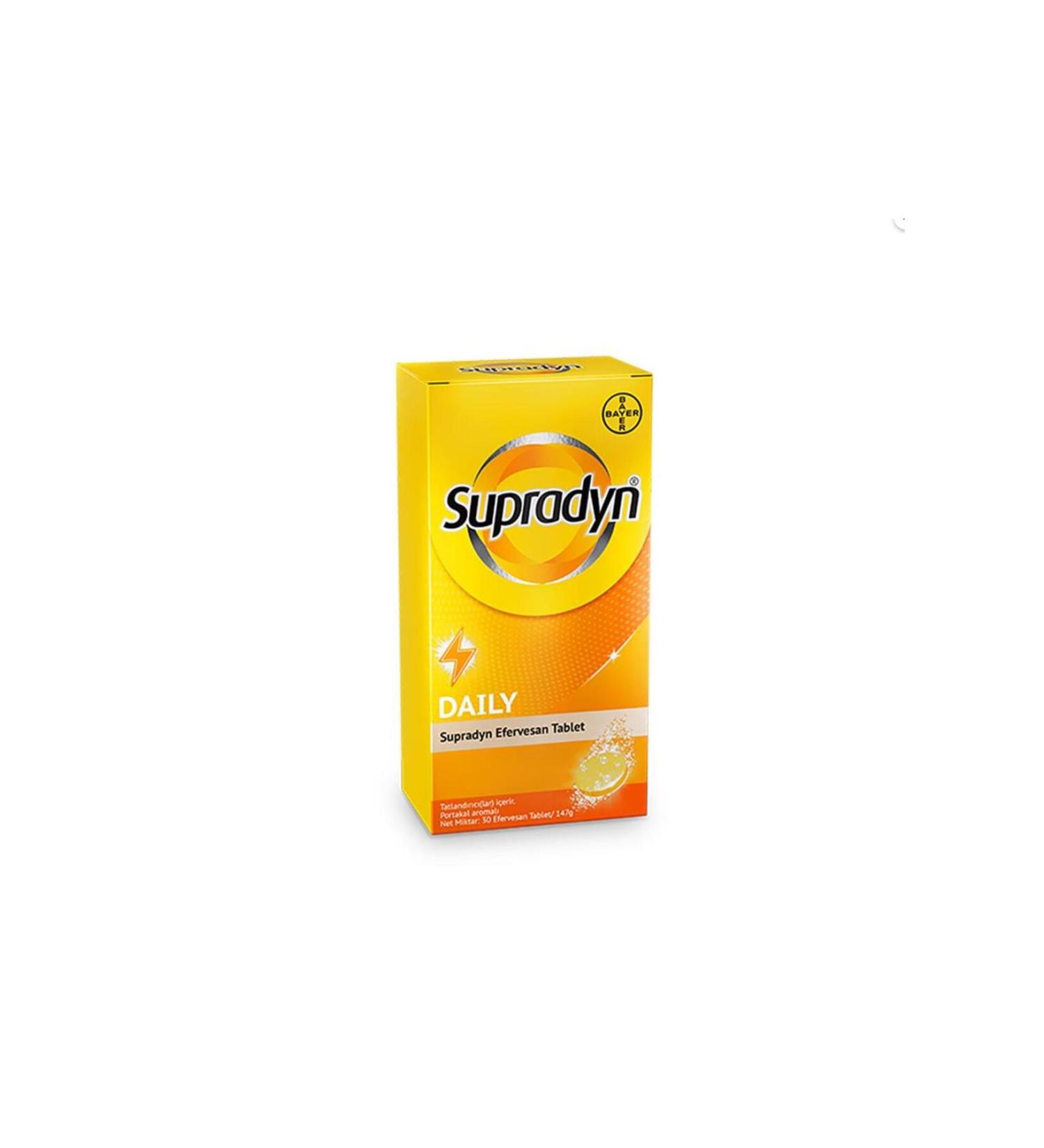 Supradyn Coenzyme Q10 30 Effervescent Tablets