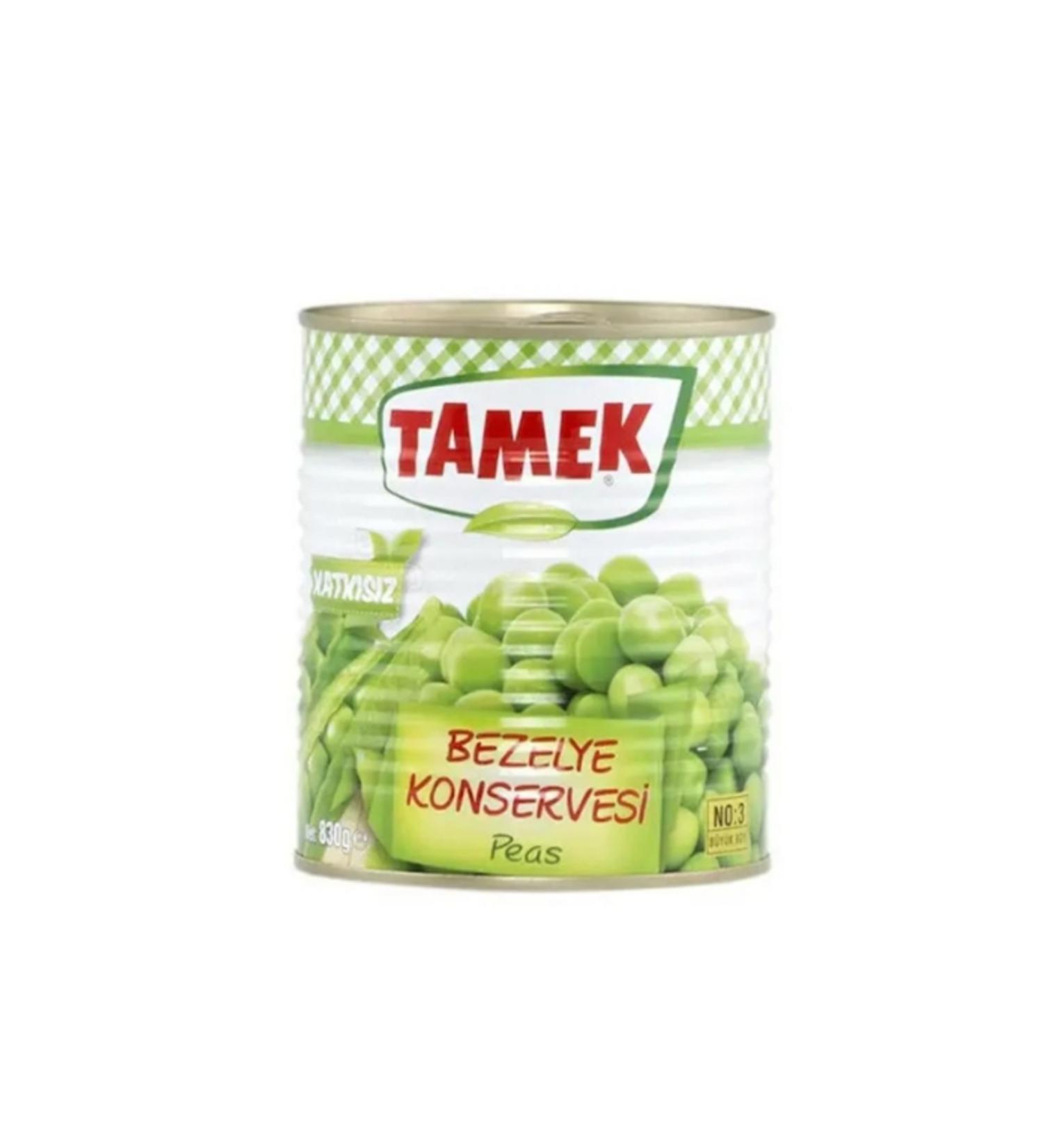 TAMEK 2 Pack Tamek Peas 830 Gr.