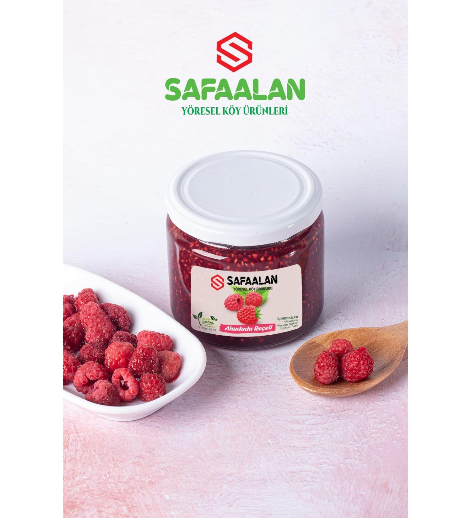 safaalan local Traditional Raspberry Jam Net-445 Gr.