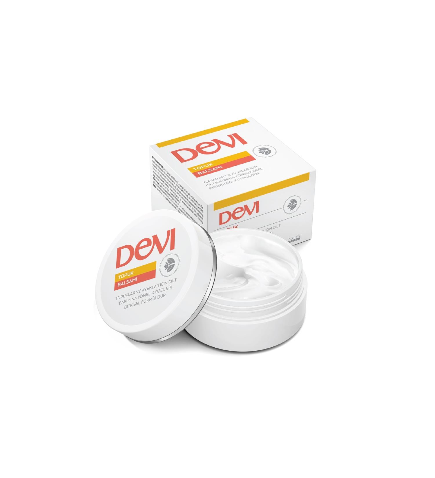 Devi Heel Balm 50ml Intensive Care Cream for Dry and Weathered Heels