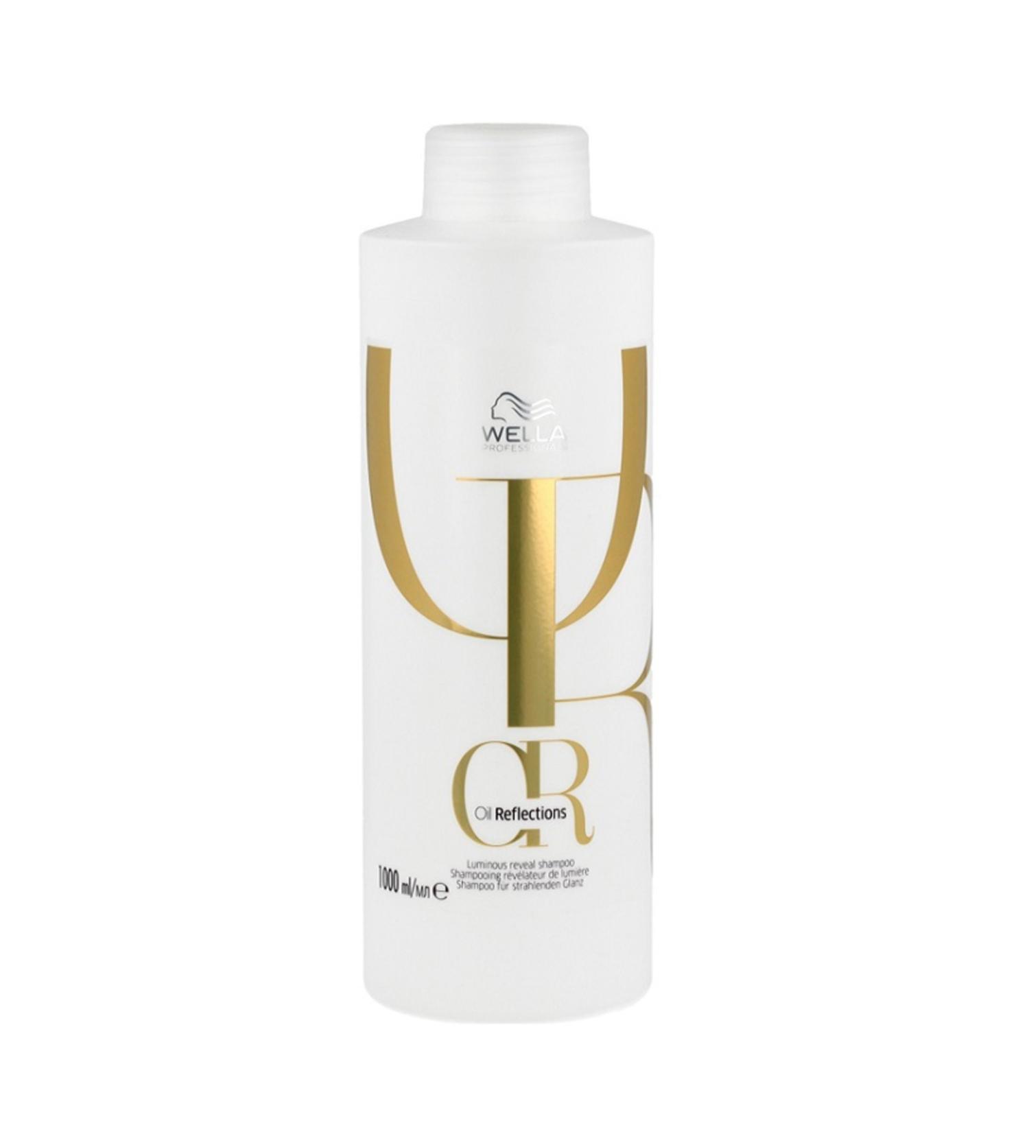 wella Professionals Oil Reflections Moisturizing Shine Shampoo for All Hair Types 1000 ML.
