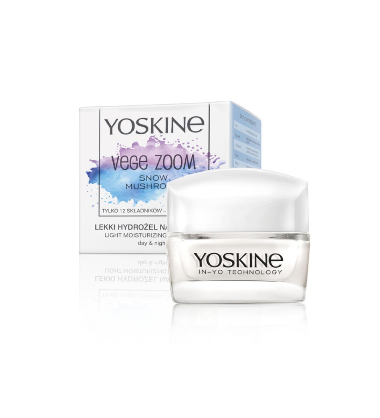 yoskine Vege Zoom Moisturizing Day & Night Hydrogel Cream 50 ml - Buy Online on GoSupps.com