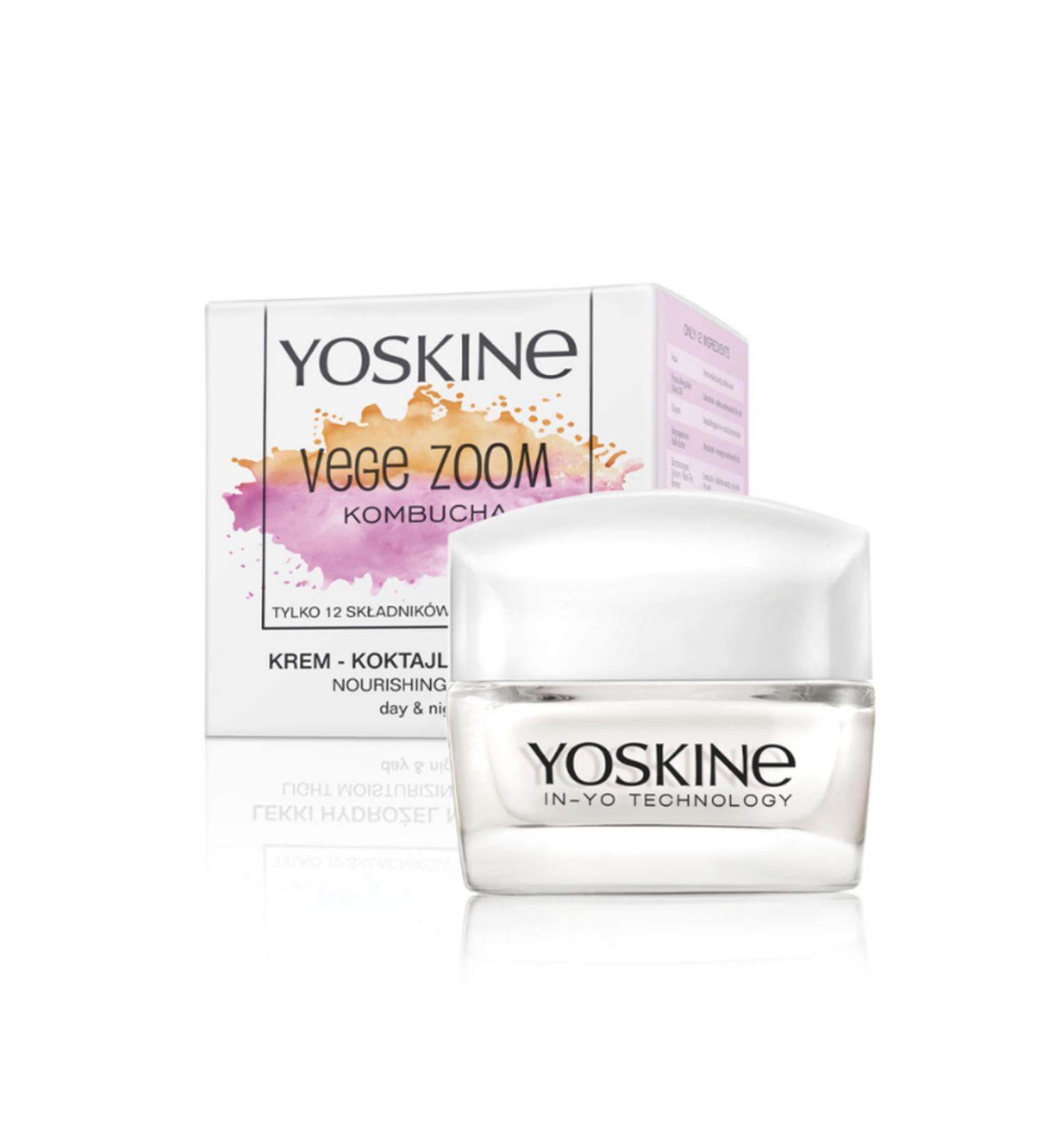 yoskine Vege Zoom Nourishing Day & Night Cream 50 ml - Buy Online on GoSupps.com