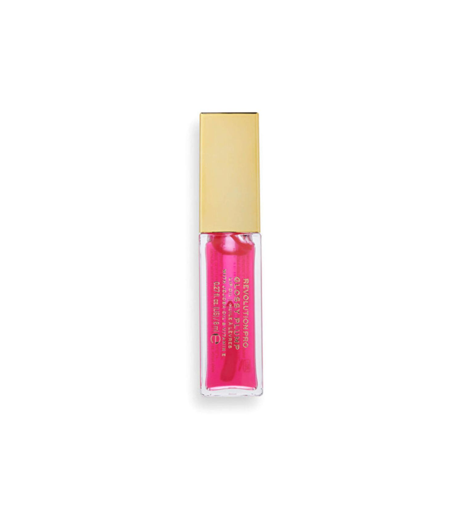 Revolution Pro Glossy Plump Lip Oil Cherry 8 ml