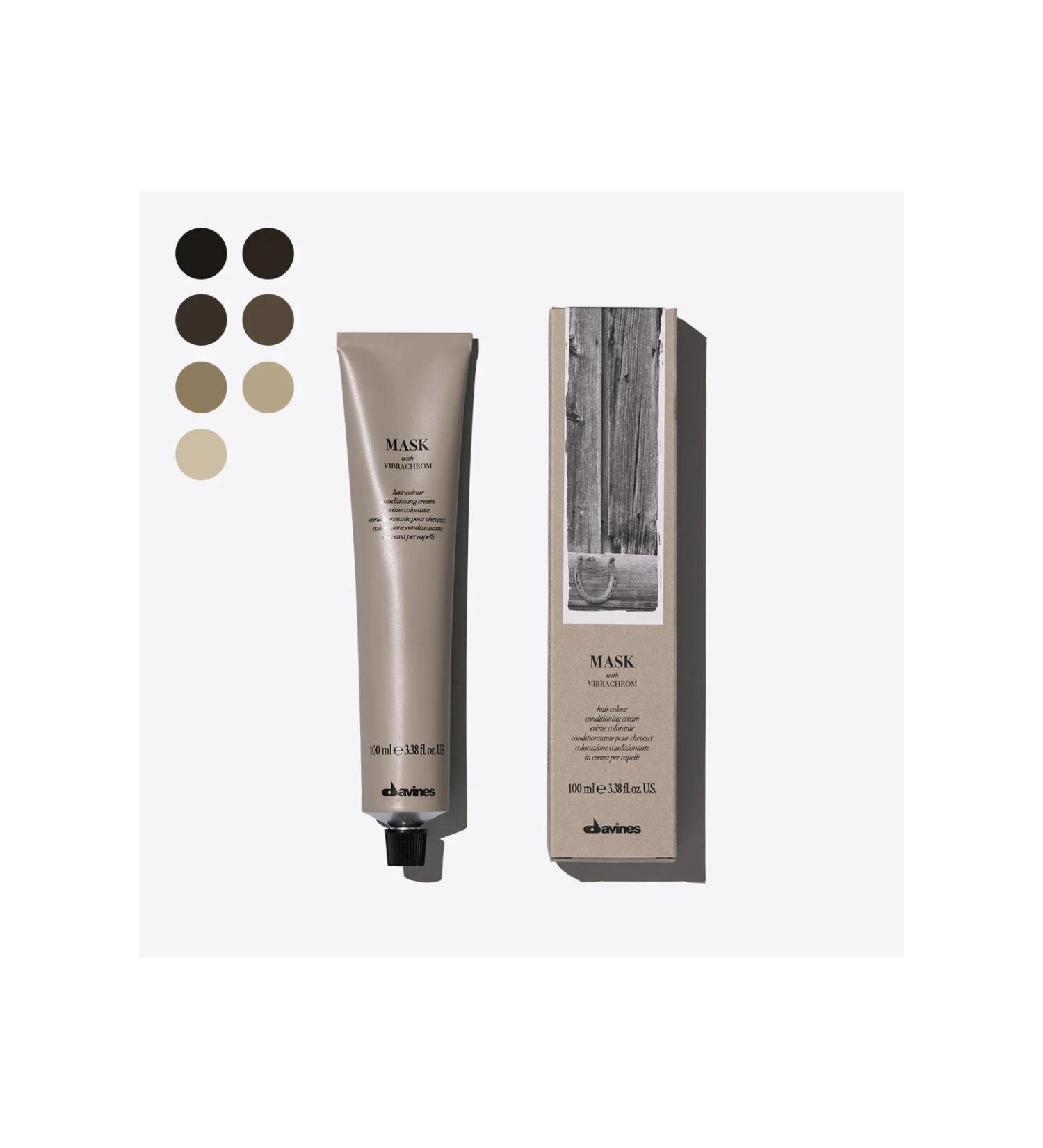 Davines Mask with Vibrachrom PPD-Free Permanent Hair Dye 3.38oz (88.0-Intense Light Blonde) BSecrets-Y381