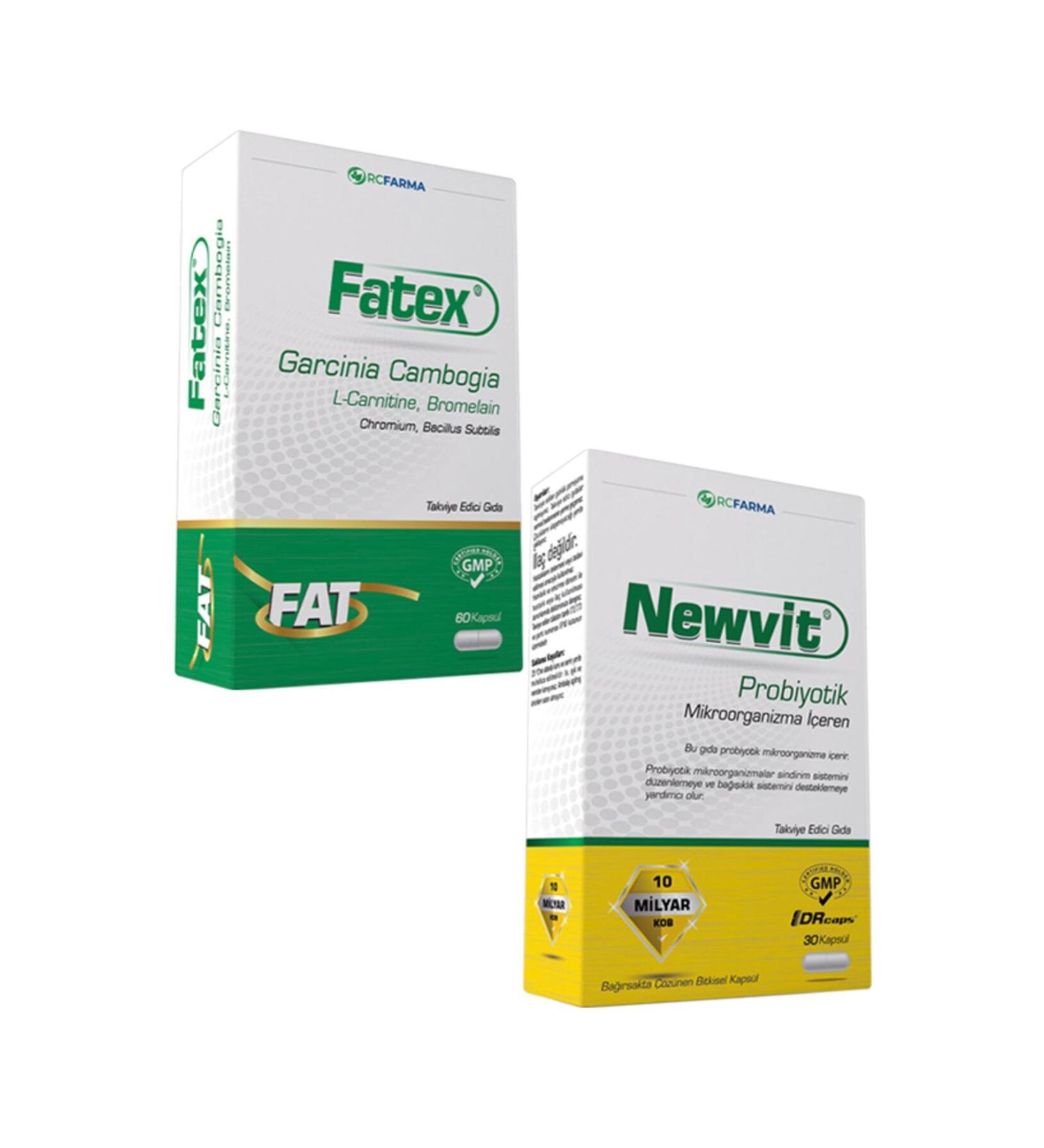 Newvit Fatex Capsule + Probiotic Capsule
