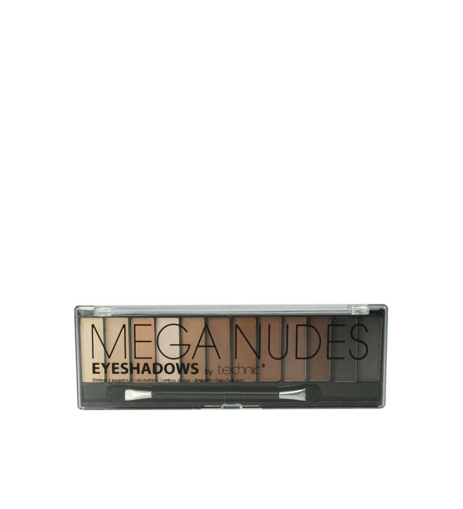 Technic Eyeshadow Palette Mega Nudes