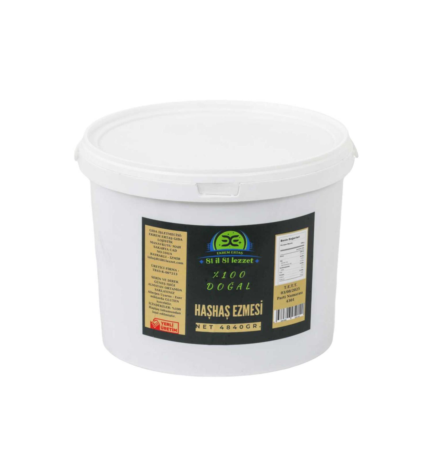 81 PROVINCES 81 FLAVOURS Poppy Seed Paste 4850gr
