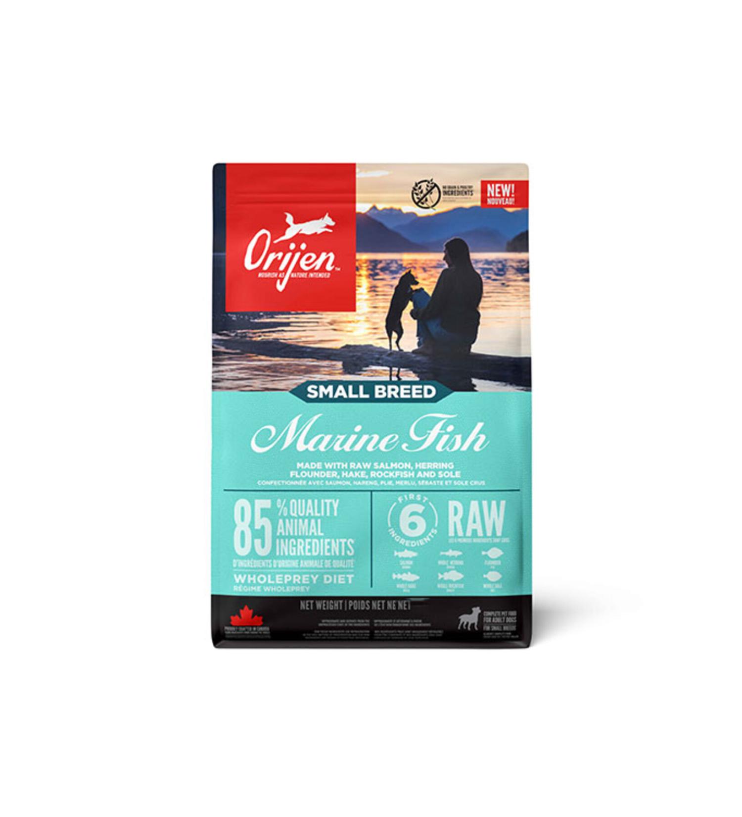 Orijen Small Breed Marine Fish Small Breed Adult Dog Food All Breeds and Life Stages 1.8 Kg