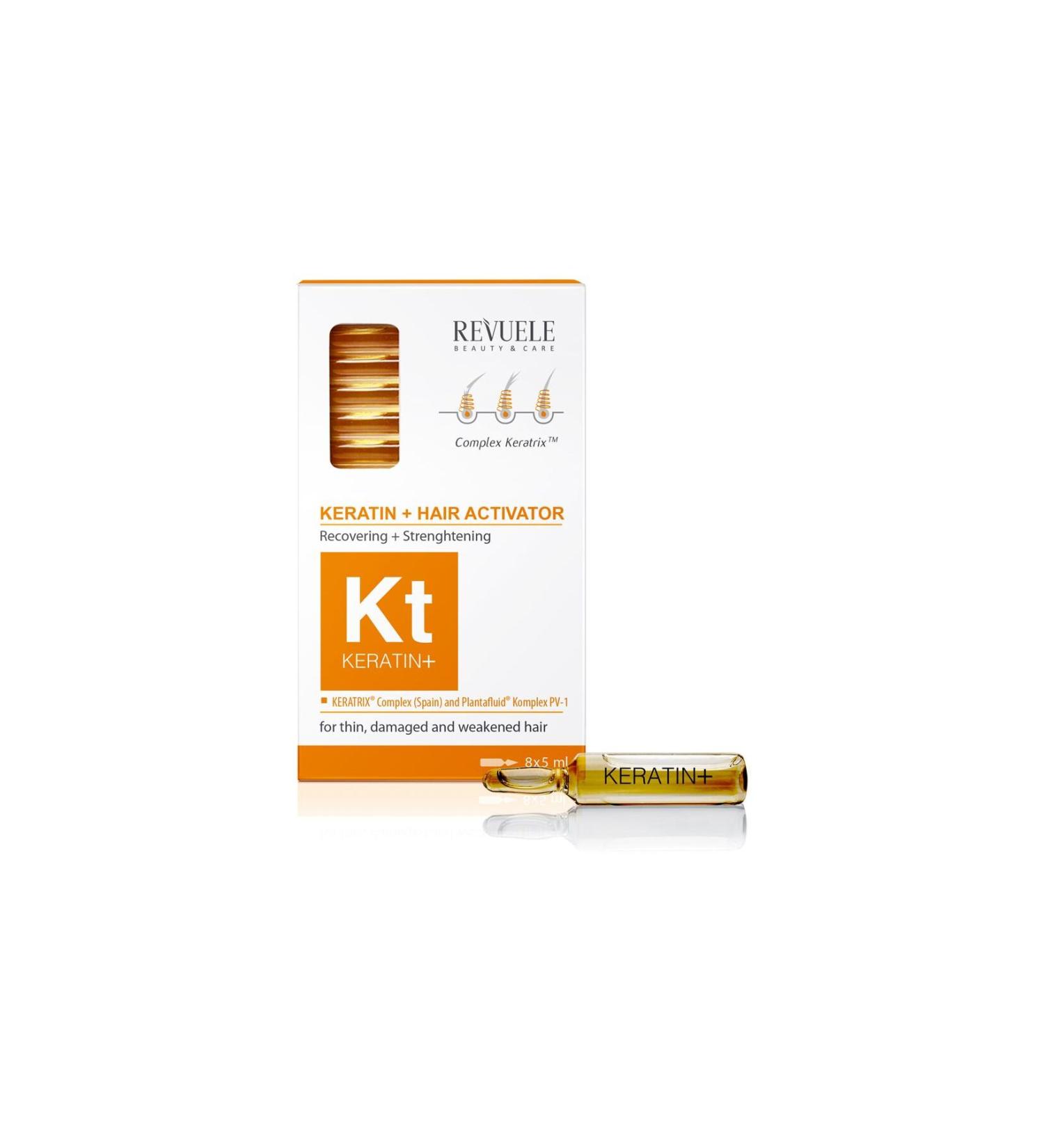 Revuele Hair Ampoule - Keratin 8*5 Ml