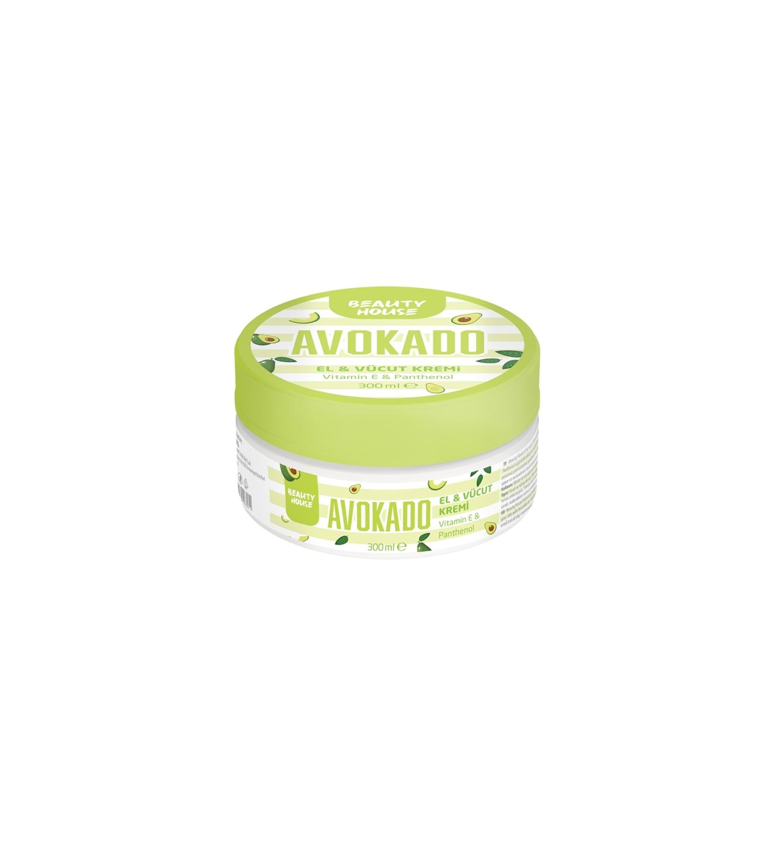 Beauty House Hand & Body Cream Avocado 300 Ml