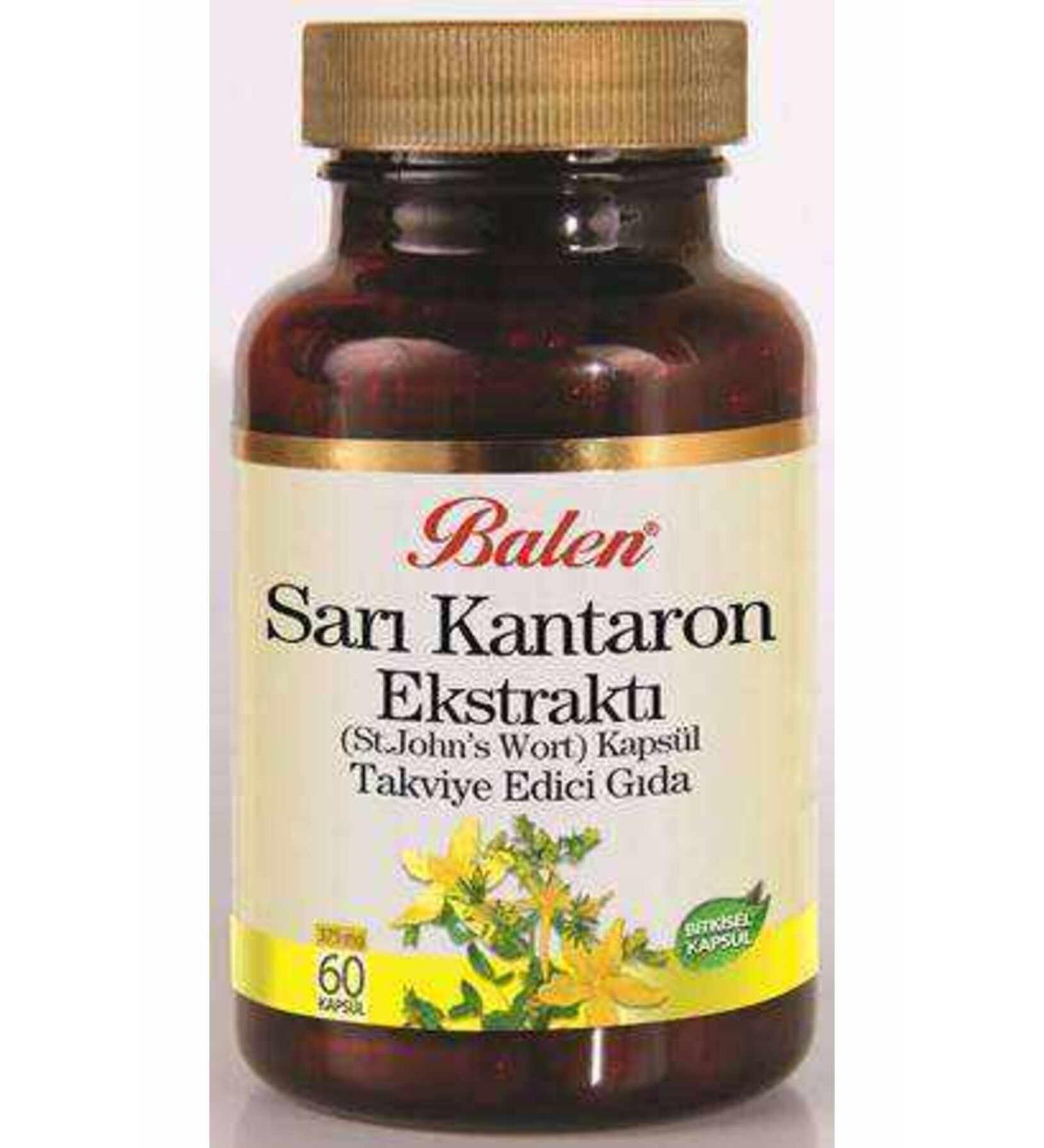 Balen St. John's Wort Extract (ST. JOHN'S WORT) 375 Mg 60 Capsules