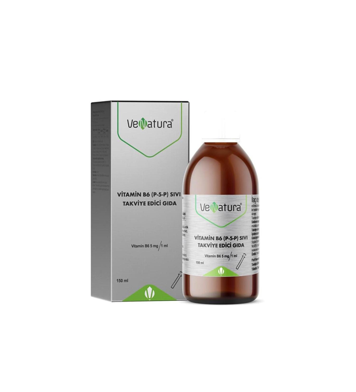Venatura Vitamin B6 (P-5-P) Liquid 150 Ml