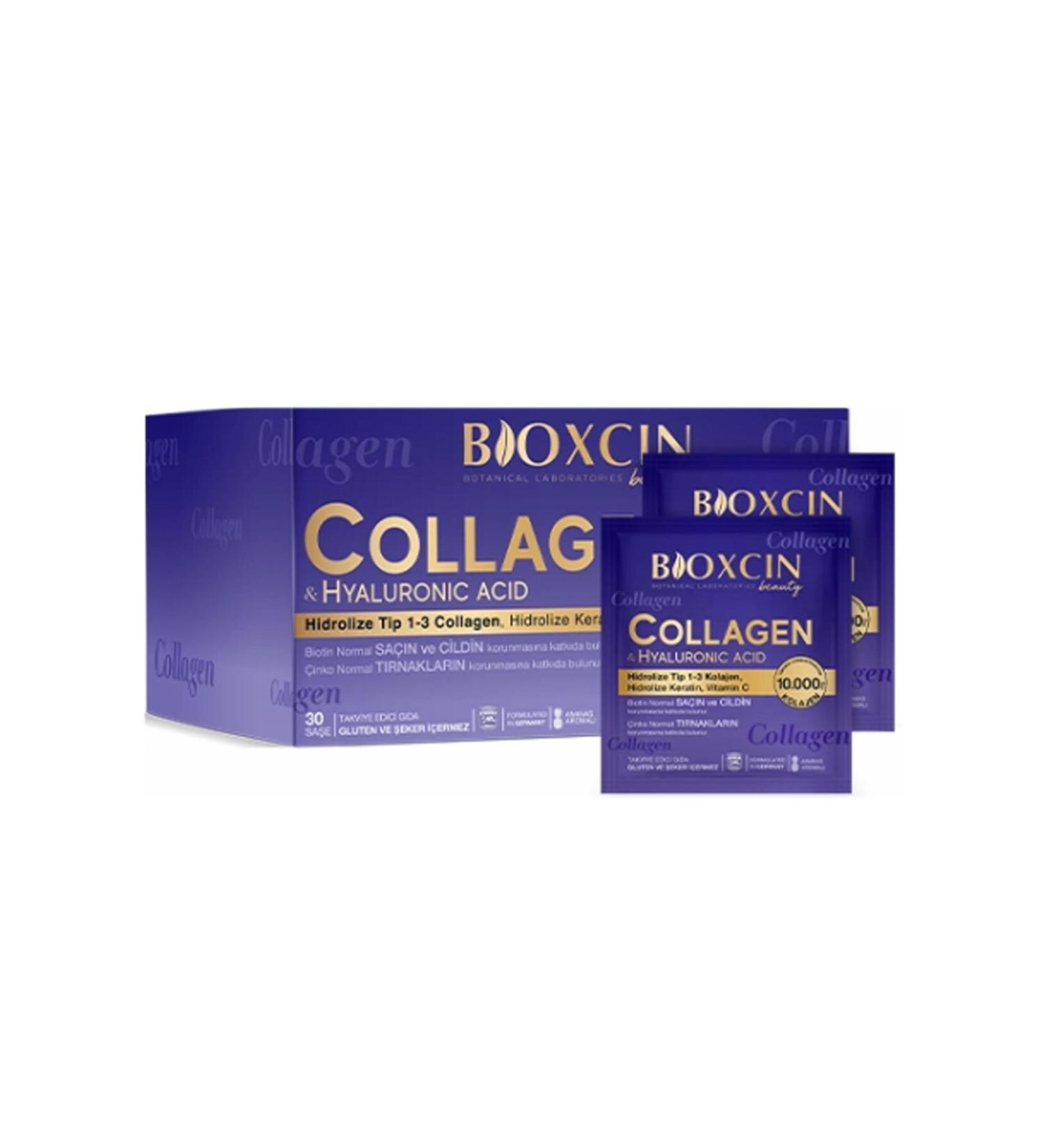 Bioxcin Beauty Collagen Hyaluronic Acid 30 Sachet