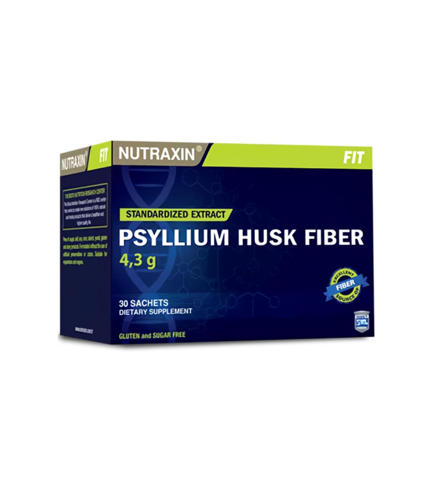 Nutraxin Psyllium Husk Fiber 4.3 gr
