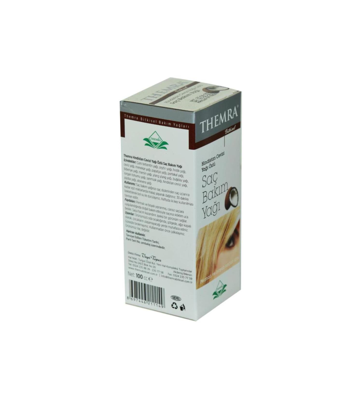 Themra Coconut Permed Colored Hair Care Oil 100cc