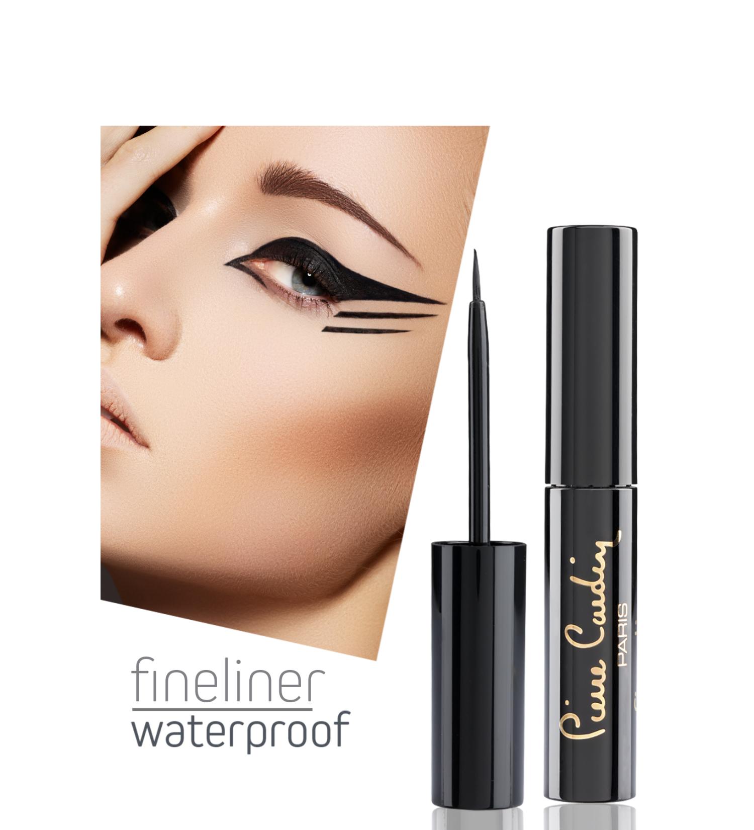 Pierre Cardin Fineliner Waterproof - Water Resistant Black Liquid Eyeliner