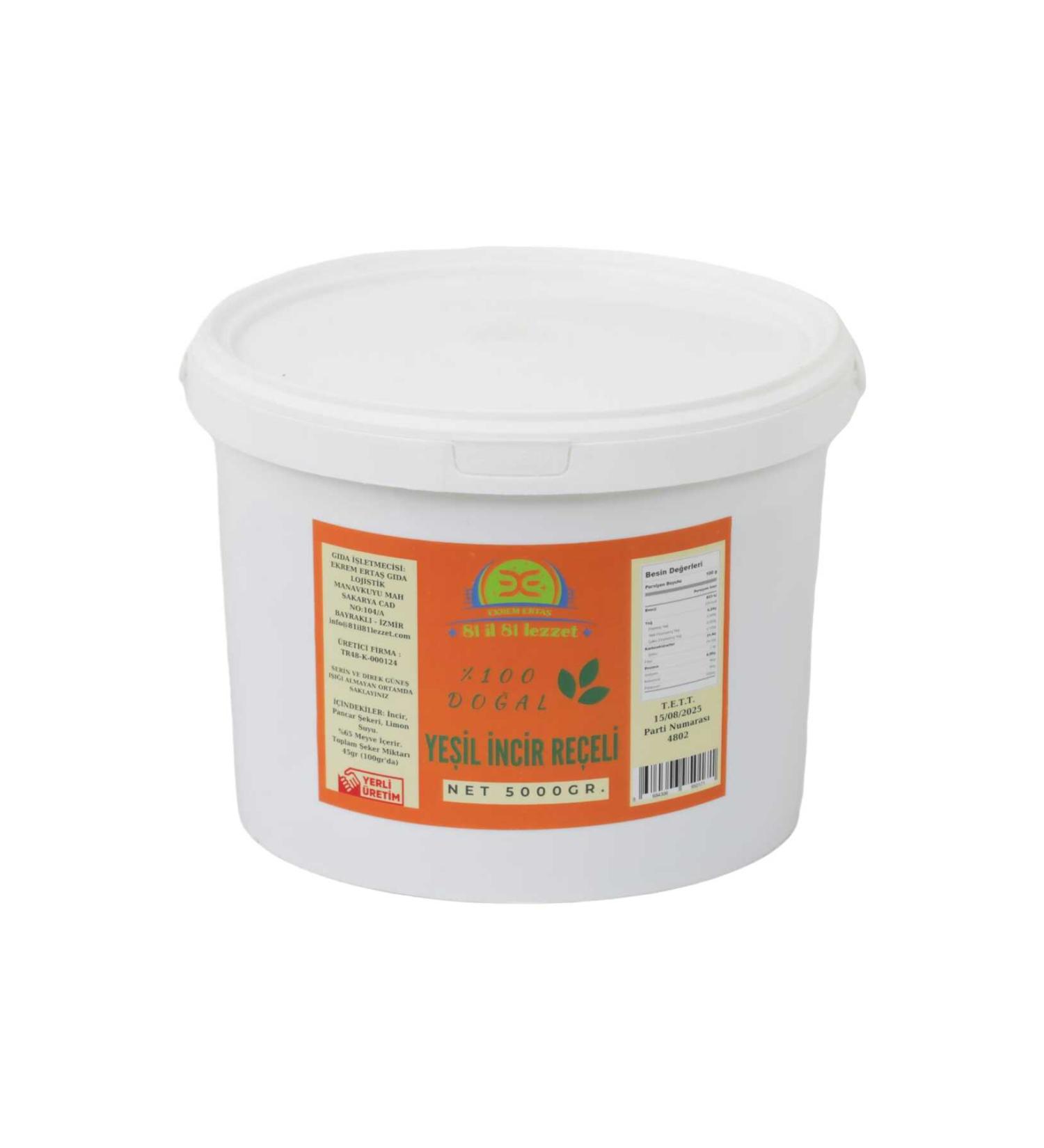 81 PROVINCES 81 FLAVOURS Green Fig Jam 5kg