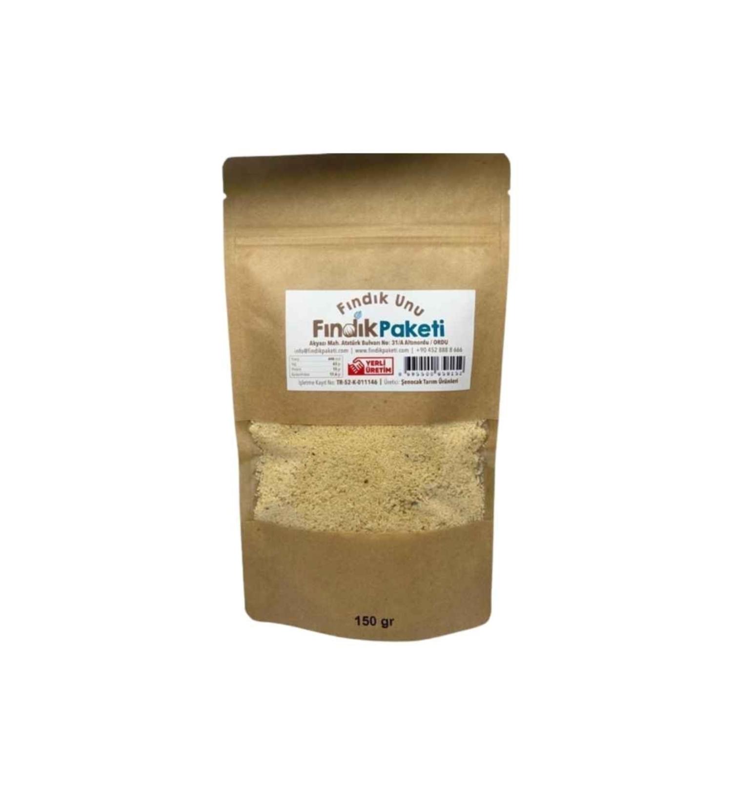 Hazelnut Flour 150gr 1st quality 0 Pure Natural Additive-Free Gluten-Free Ground Doypack Real Hazelnut Flour Powder