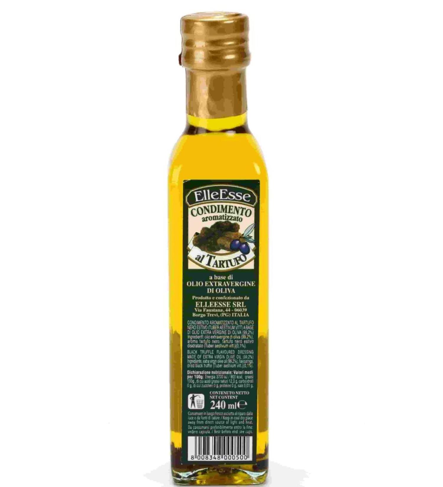 Elle Esse Black Truffle Flavored Olive Oil 240 Ml. - Buy Online on GoSupps.com
