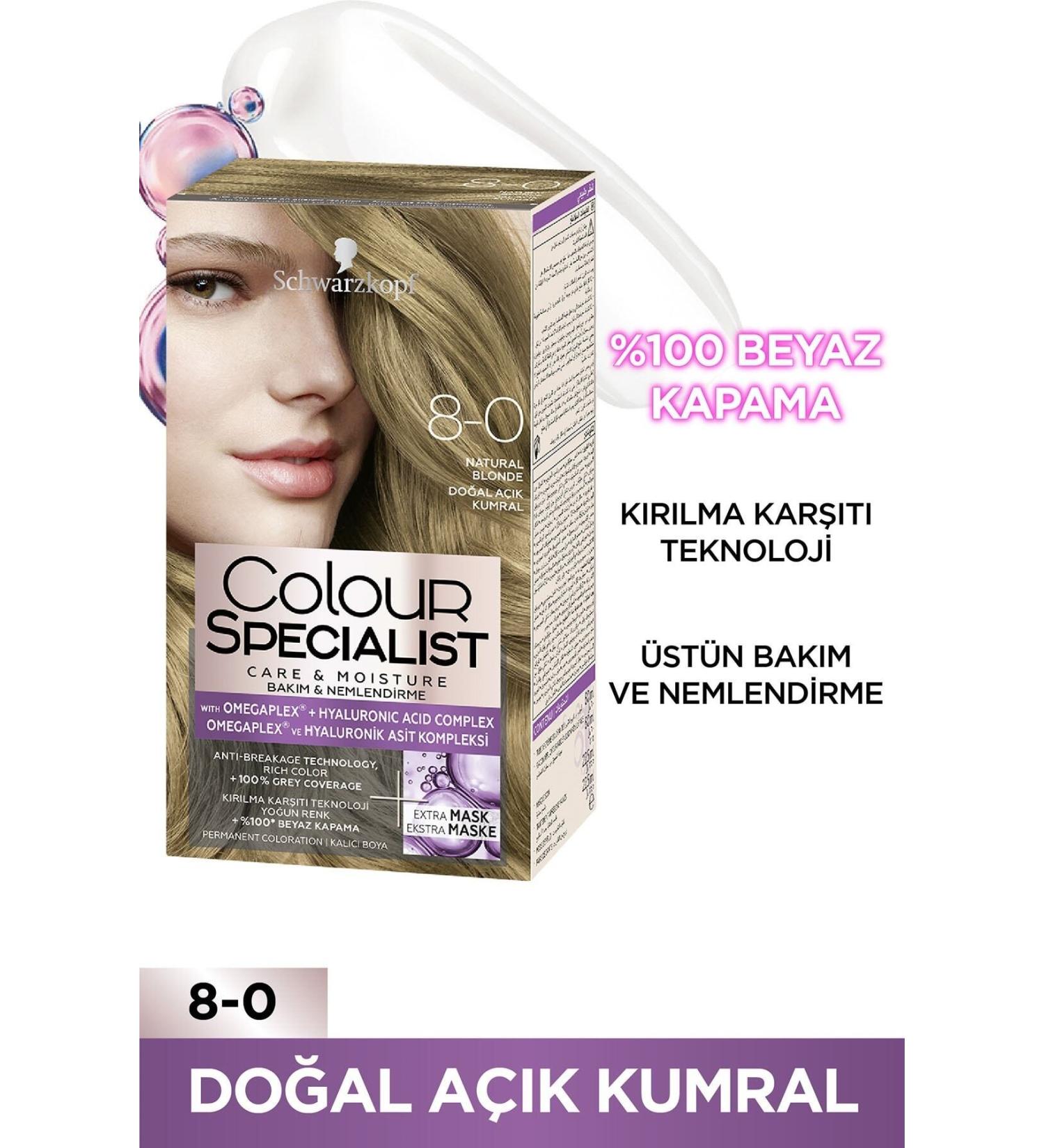 Schwarzkopf Colour Specialist Natural Light Blonde 8-0