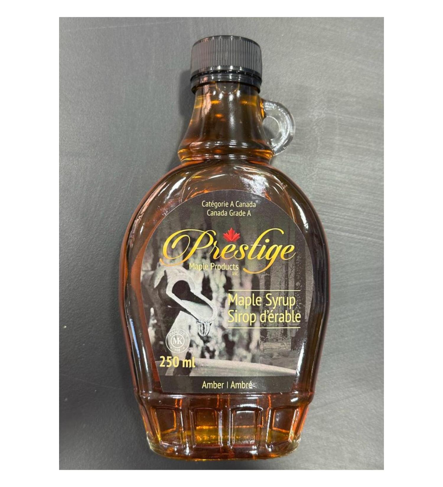 Prestige Maple Syrup 250 ml Maple Syrup 0 Natural Canadian Maple Syrup