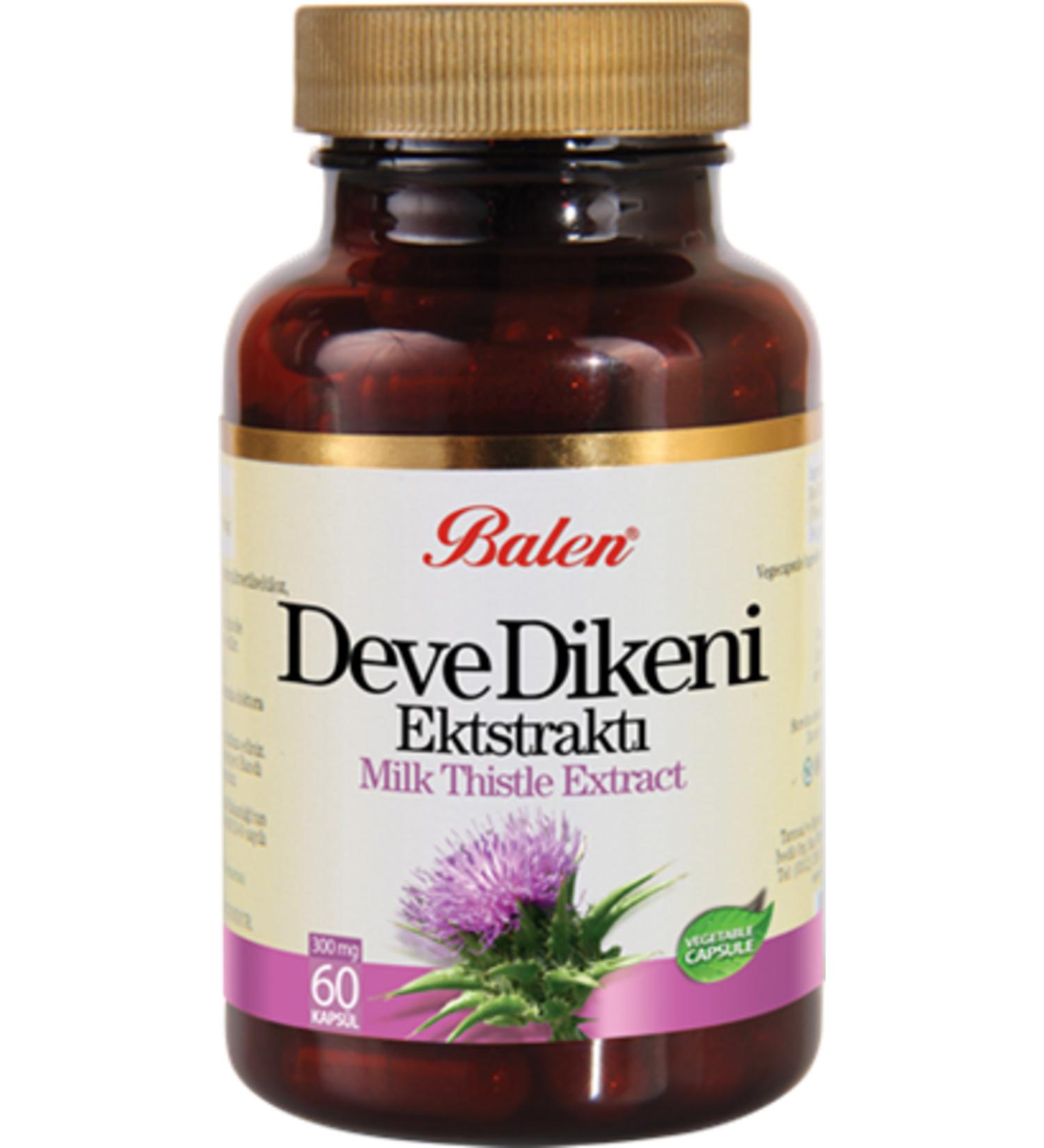 Balen Milk Thistle Extract Capsule 375 Mg 60 Capsules