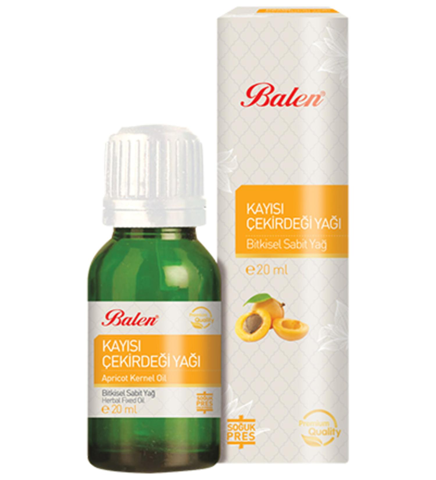 Balen Apricot Kernel Oil Cold Press 20 ml Balen