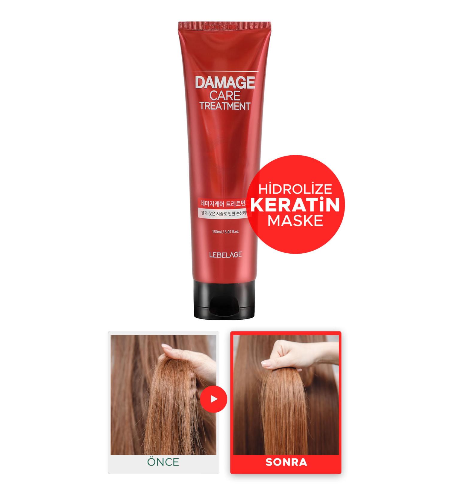 LEBELAGE Hydrolyzed Keratin Intensive Hair Care Mask for Damaged Hair Damage Treatment 150 ml