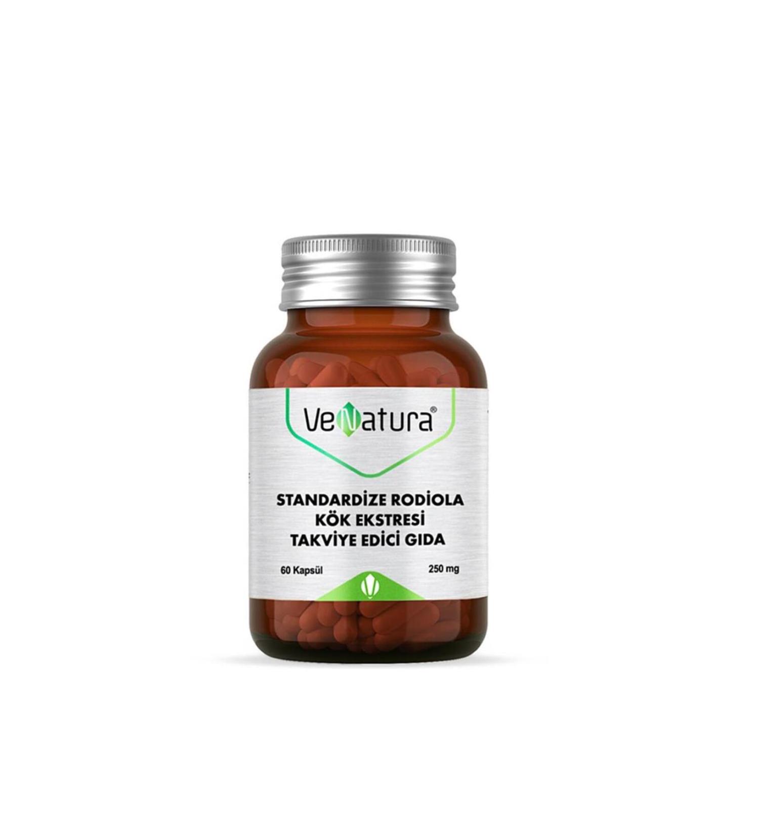 Venatura Standardized Rodiola Root Extract 60 Capsules