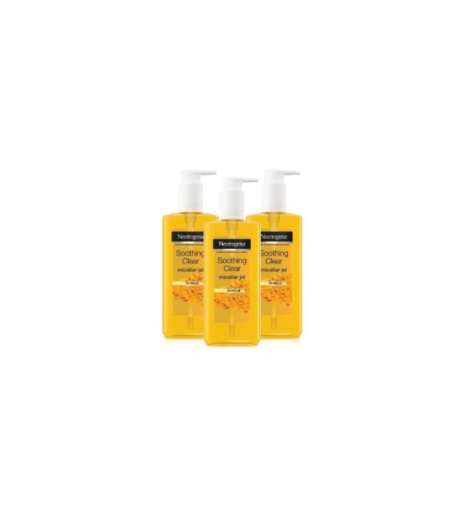 Neutrogena 6-pack Neutragena S. Clear 200 ml. Make-up Remover Gel