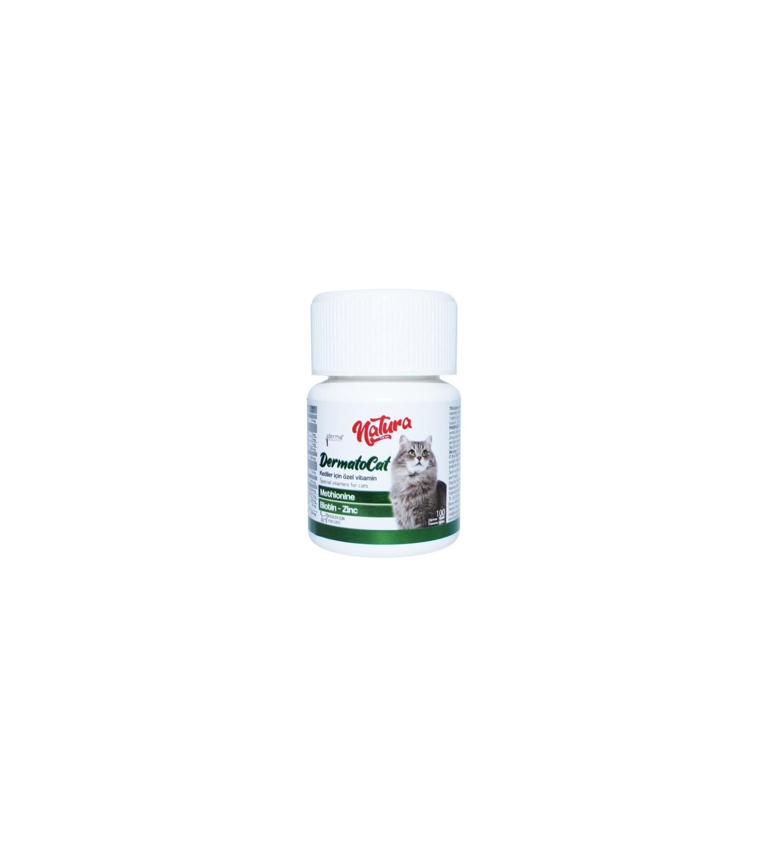 Natura Pet Natura Dermato Cat 0.3 X 100 Tablets 30 Gr