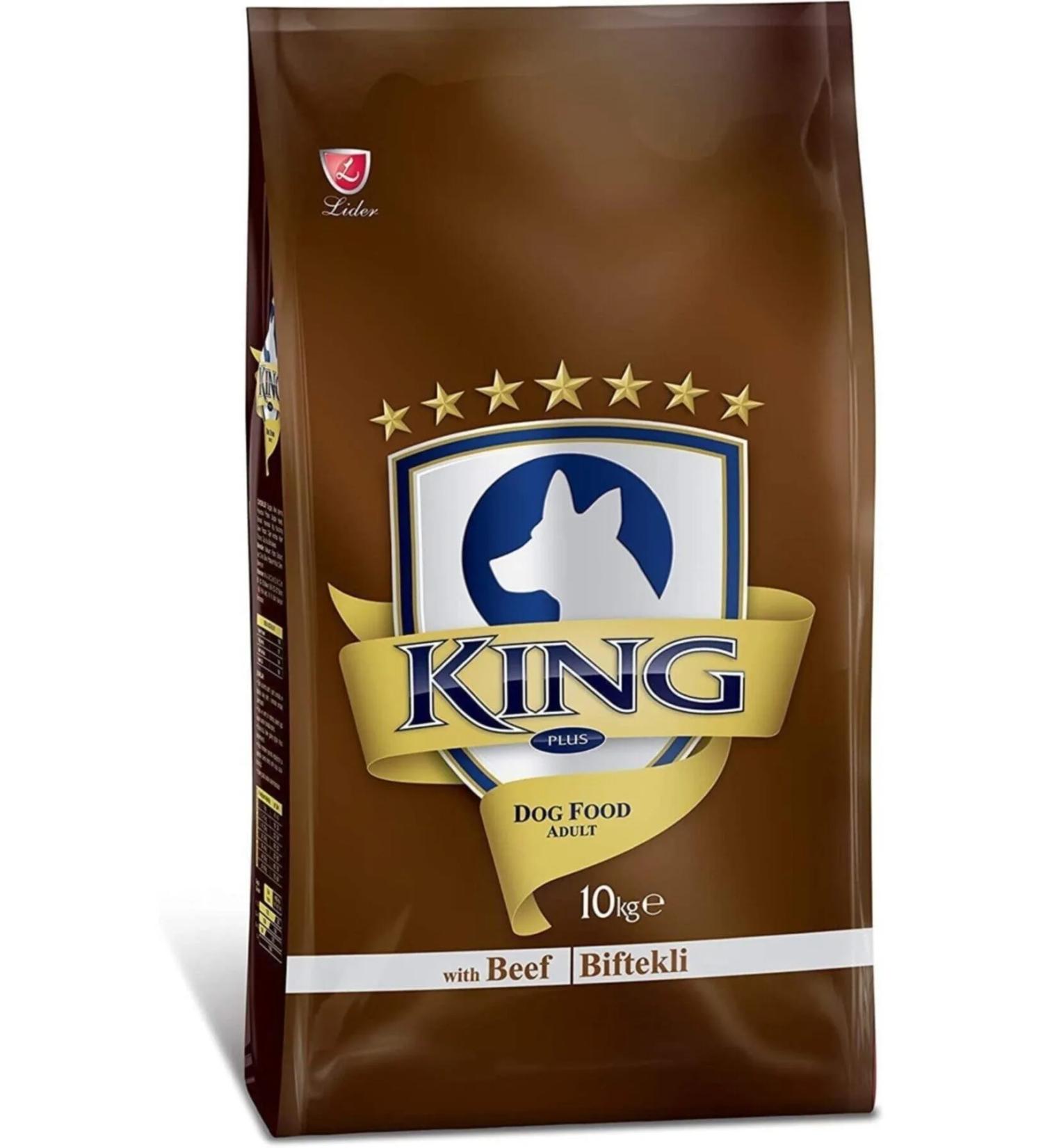 King Steak 10 kg Adult Dog Food