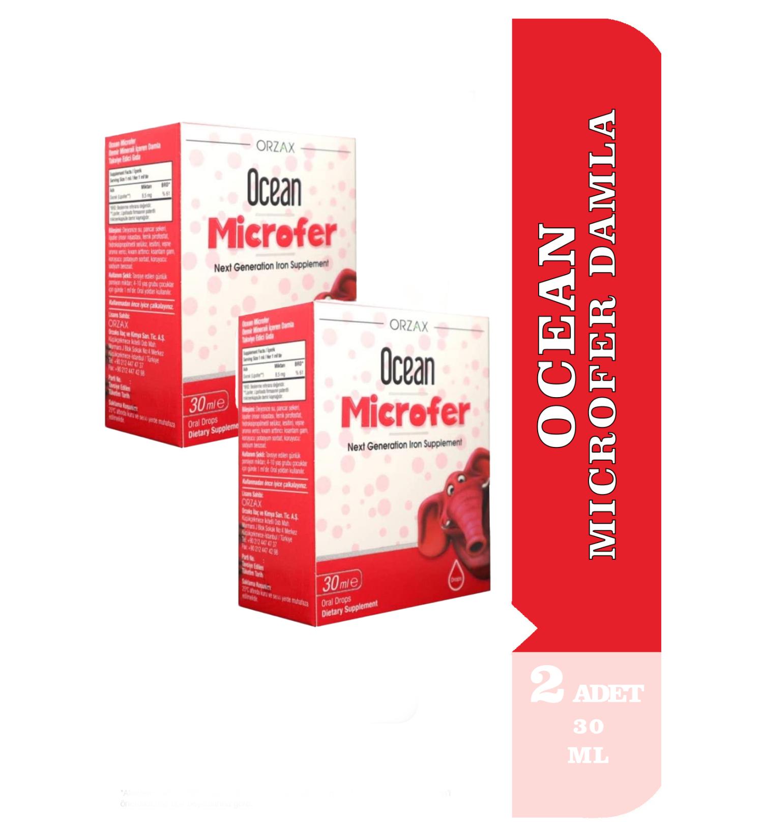 Ocean Microfer Drops 30 ml 2 Pieces