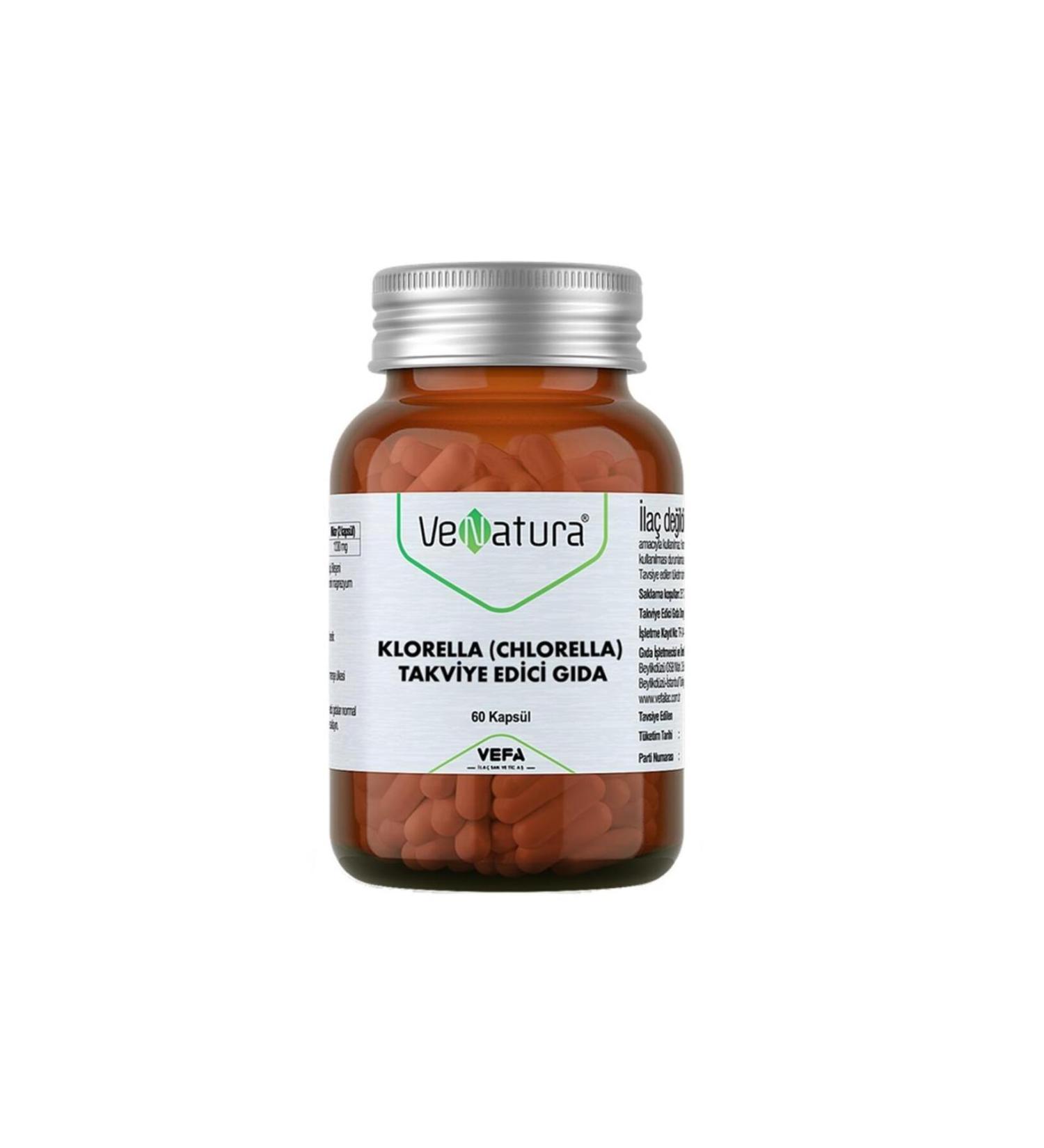 Venatura Klorella (Chlorella) 60 Capsules