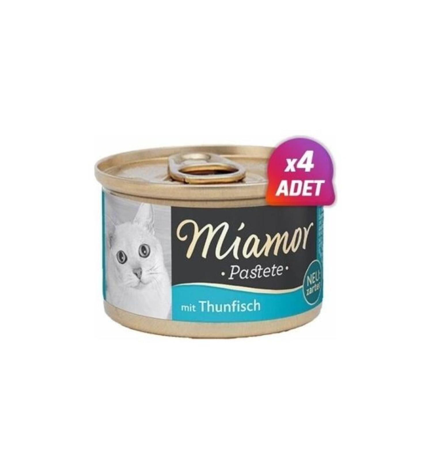 Miamor Pastete Tuna Grain-Free Cat Canned Food 85 gr X 4