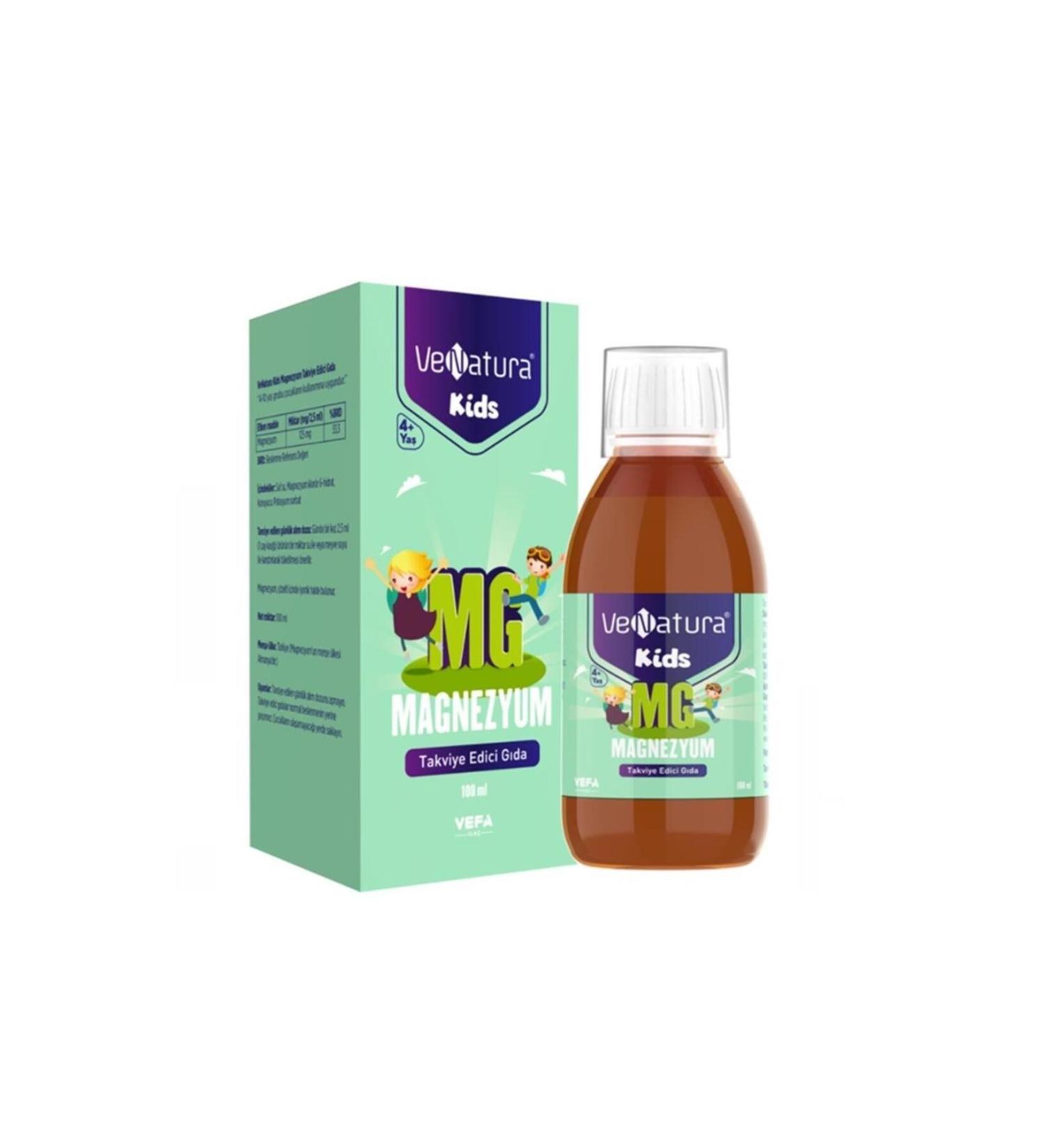 Venatura Kids Magnesium Syrup 100 ml