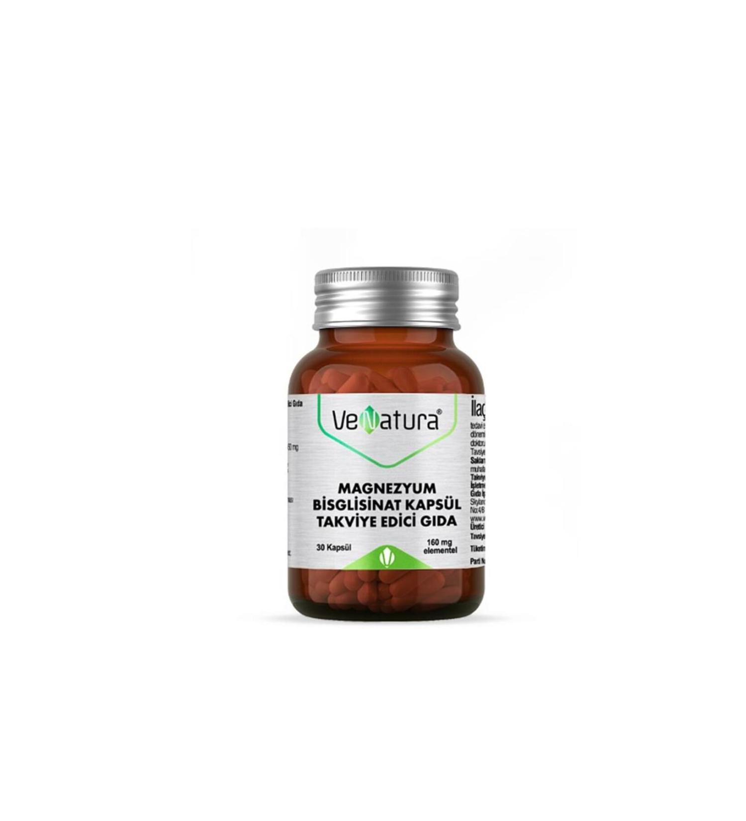 Venatura Magnesium Bisglycinate 30 Capsules